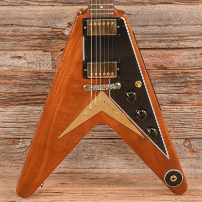 Gibson Custom 1958 Flying V Mahogany Natural 2021 Electric Guitars / Solid Body