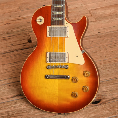 Gibson Custom 1958 Les Paul Standard "CME Spec" Antiquity Burst VOS 2021 Electric Guitars / Solid Body