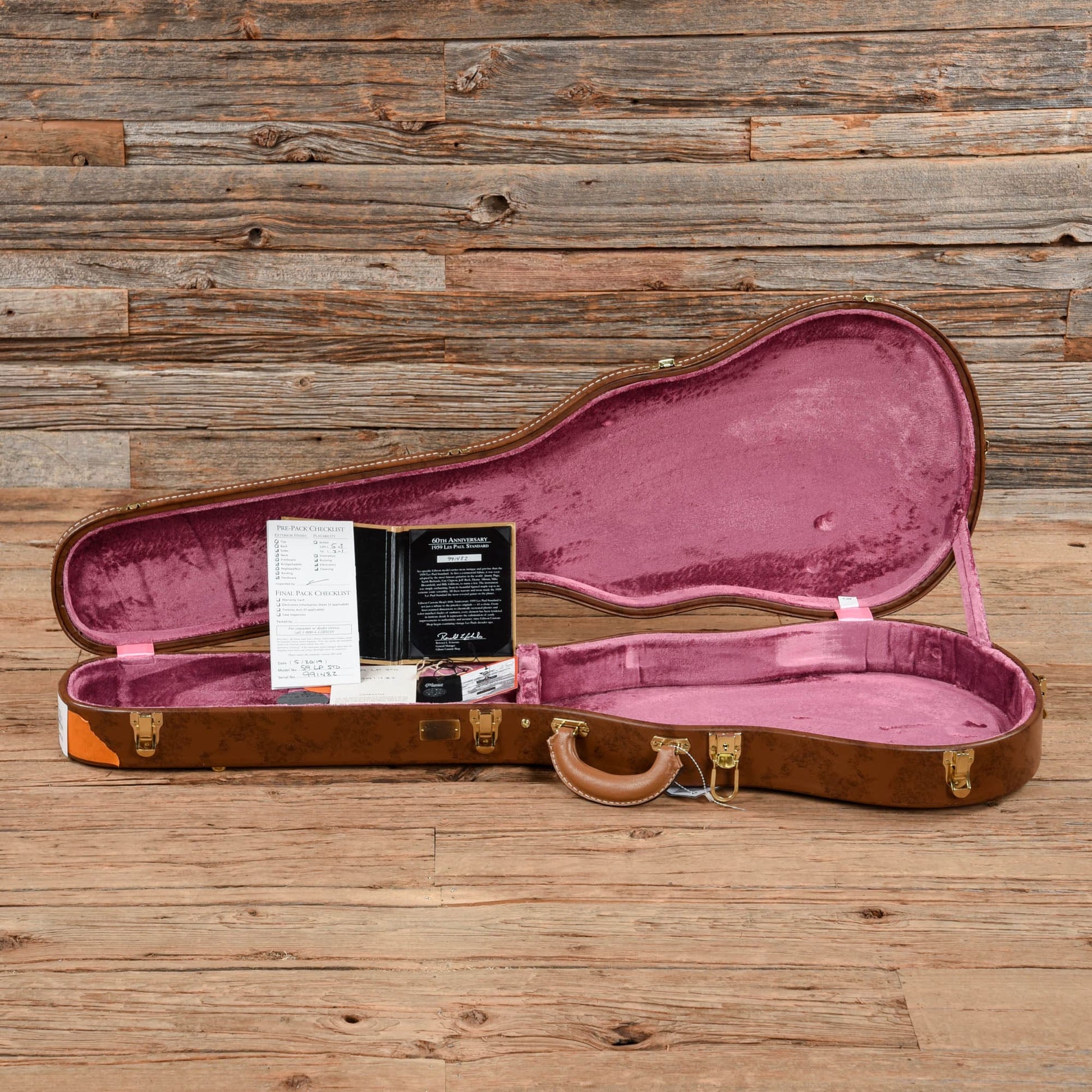 Gibson Custom 1959 Les Paul Standard Reissue Factory Burst 2019 Electric Guitars / Solid Body