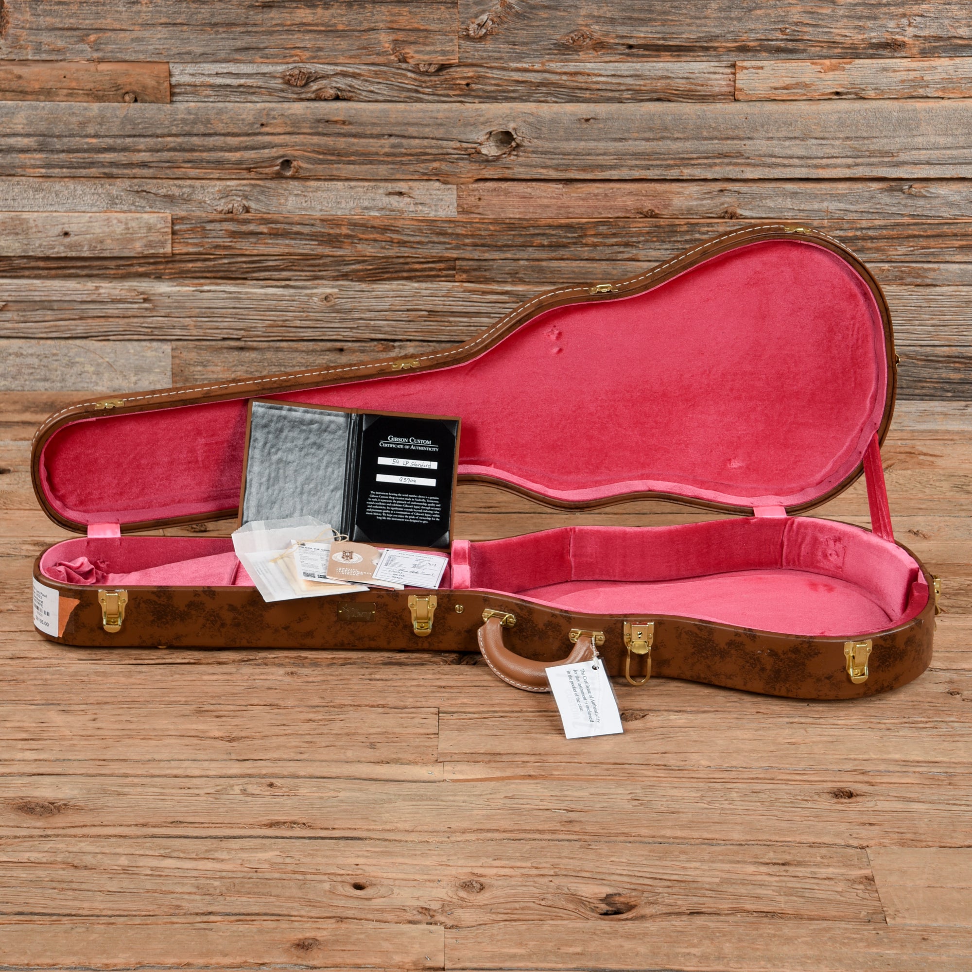 Gibson Custom 1959 Les Paul Standard Reissue Washed Cherry Sunburst 2023 Electric Guitars / Solid Body