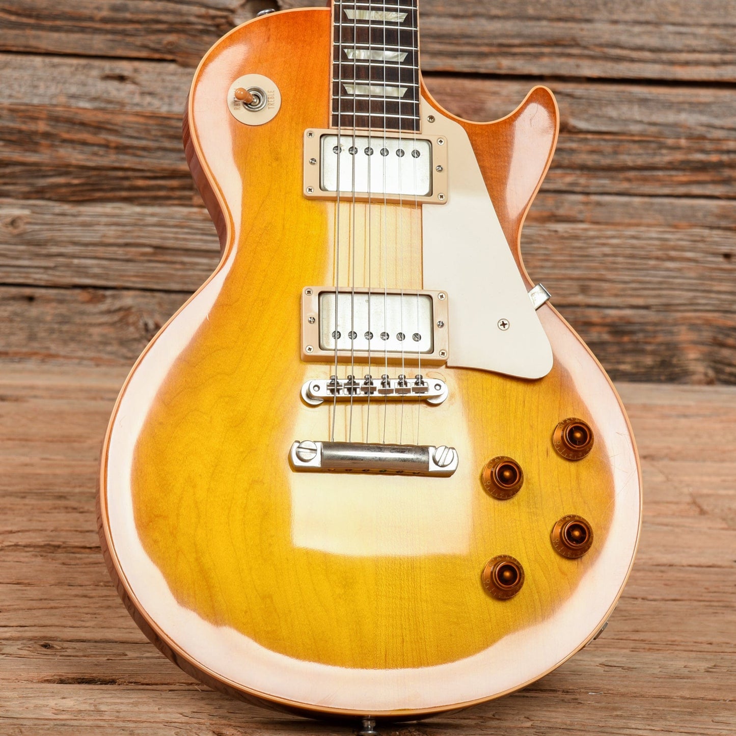 Gibson Custom 1960 Les Paul Standard Reissue G0 Sunburst Electric Guitars / Solid Body