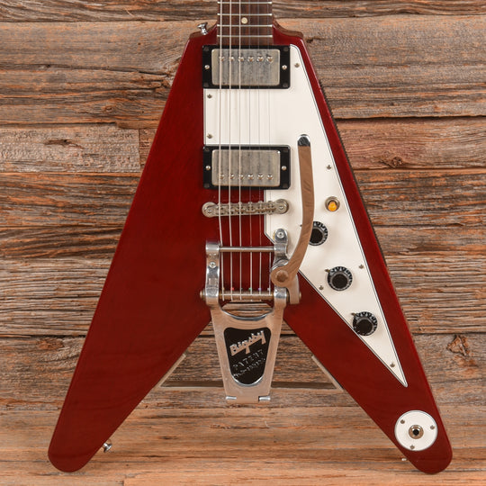 Gibson Custom 1964 Lonnie Mack Flying V Cherry 1995 Electric Guitars / Solid Body