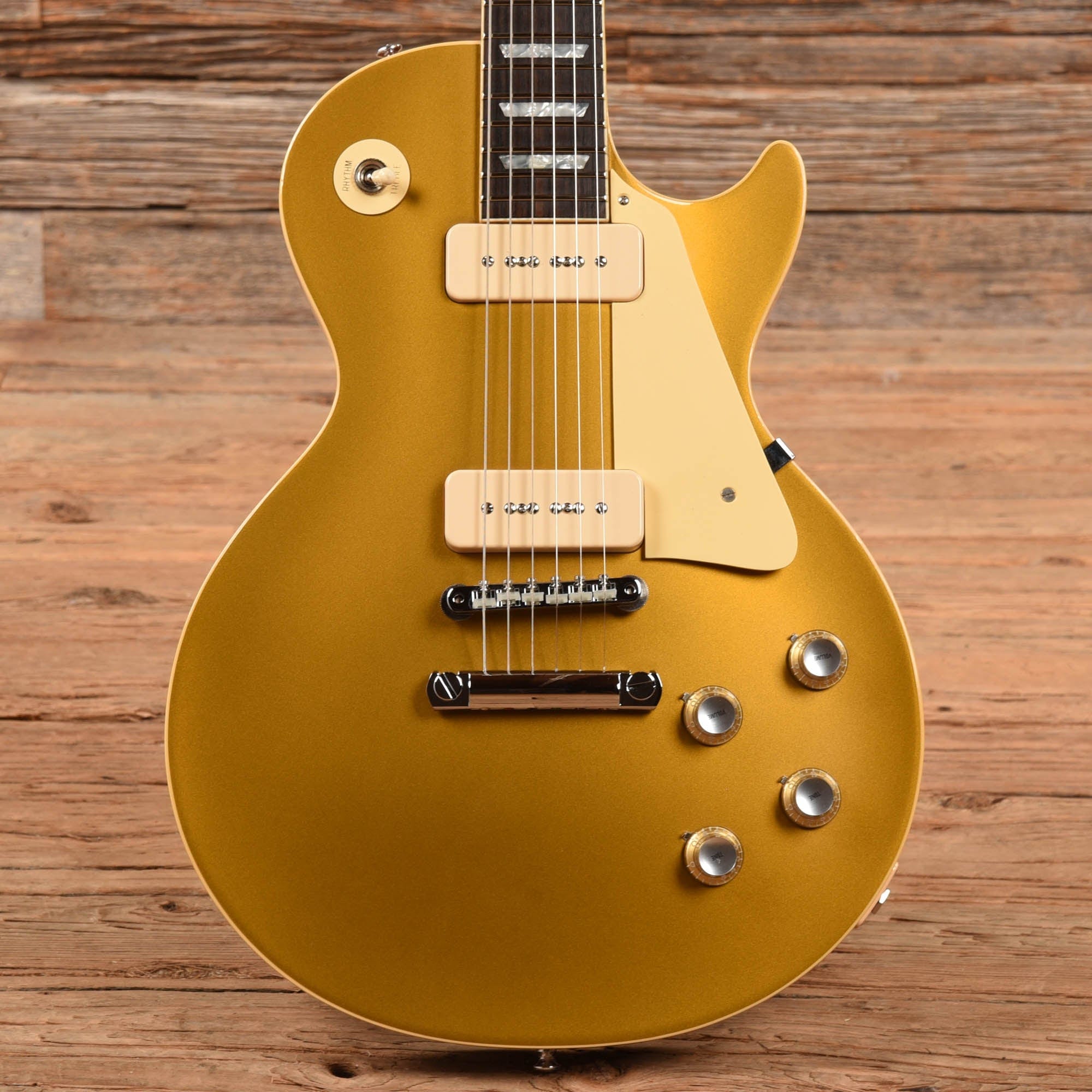 Gibson Custom 1968 Les Paul Standard Goldtop Reissue '60s Gold Gloss 2022 Electric Guitars / Solid Body