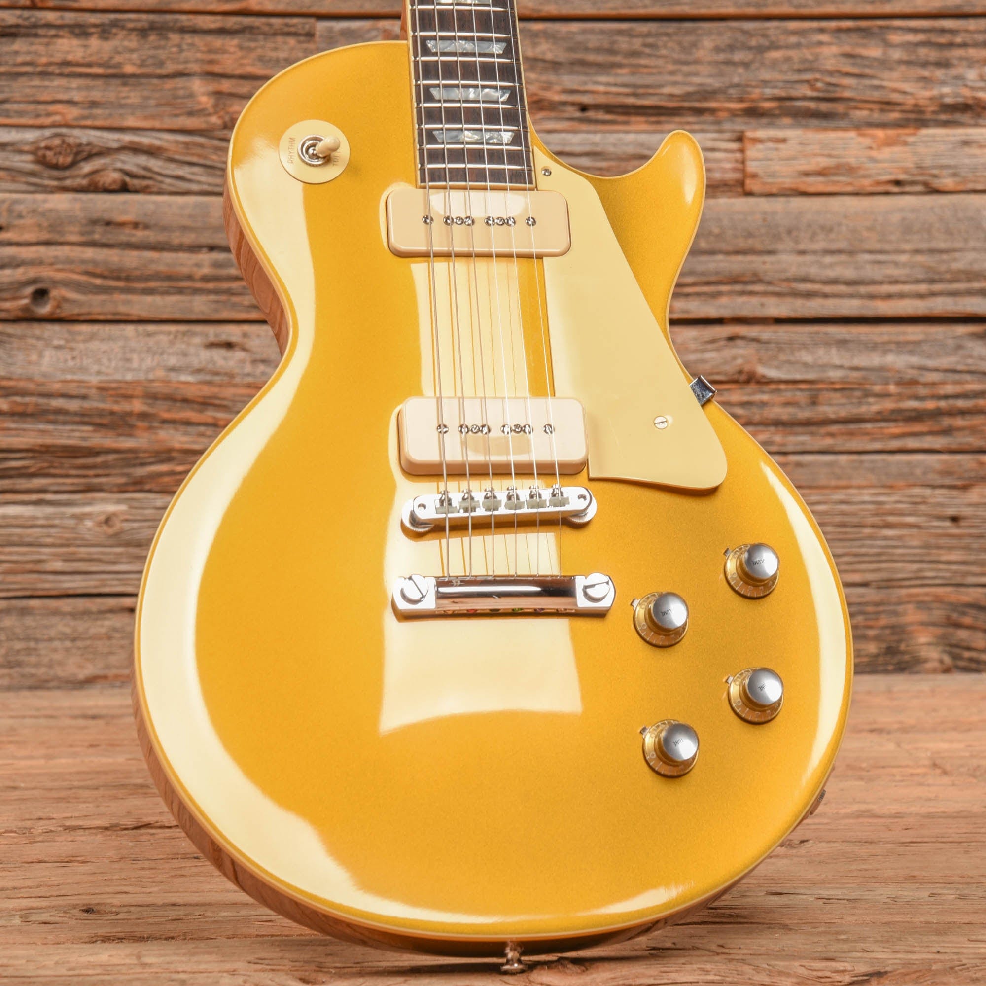 Gibson Custom 1968 Les Paul Standard Goldtop Reissue '60s Gold Gloss 2022 Electric Guitars / Solid Body
