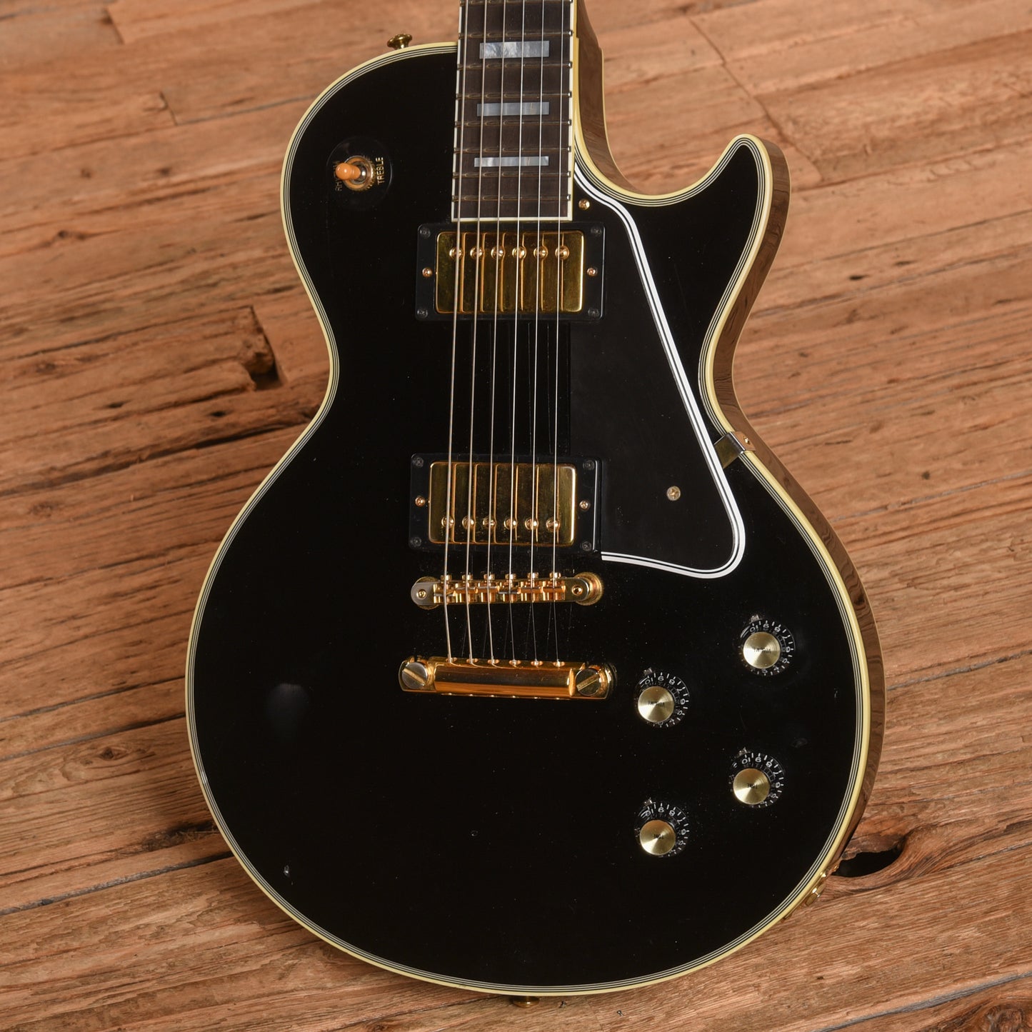 Gibson Custom 50th Anniversary 1960 Les Paul Custom Black Beauty Ebony 2010 Electric Guitars / Solid Body