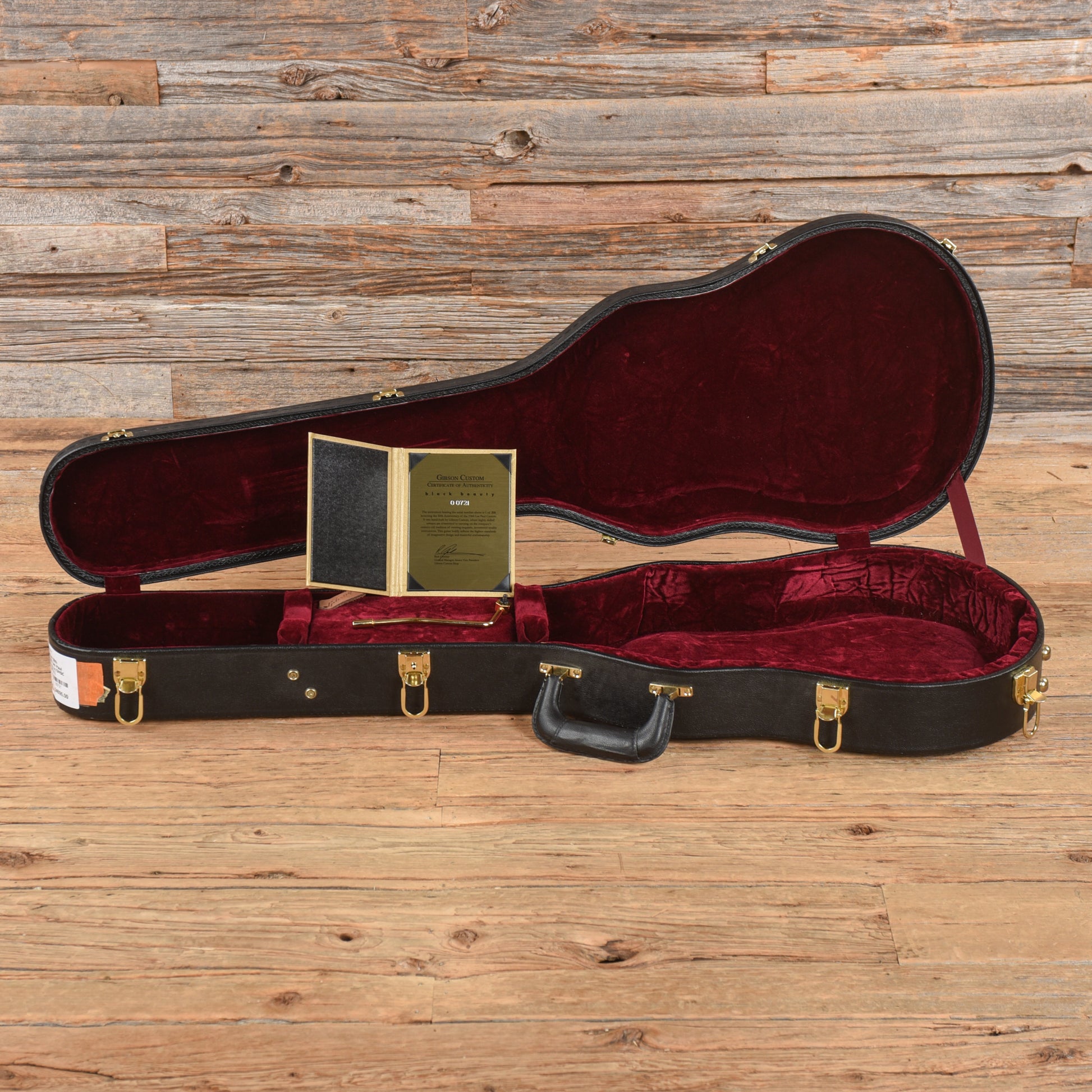 Gibson Custom 50th Anniversary 1960 Les Paul Custom Ebony 2010 Electric Guitars / Solid Body