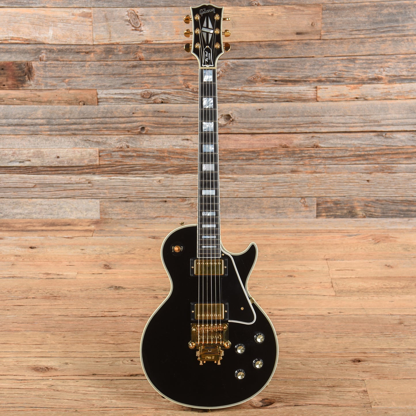 Gibson Custom 50th Anniversary 1960 Les Paul Custom Ebony 2010 Electric Guitars / Solid Body