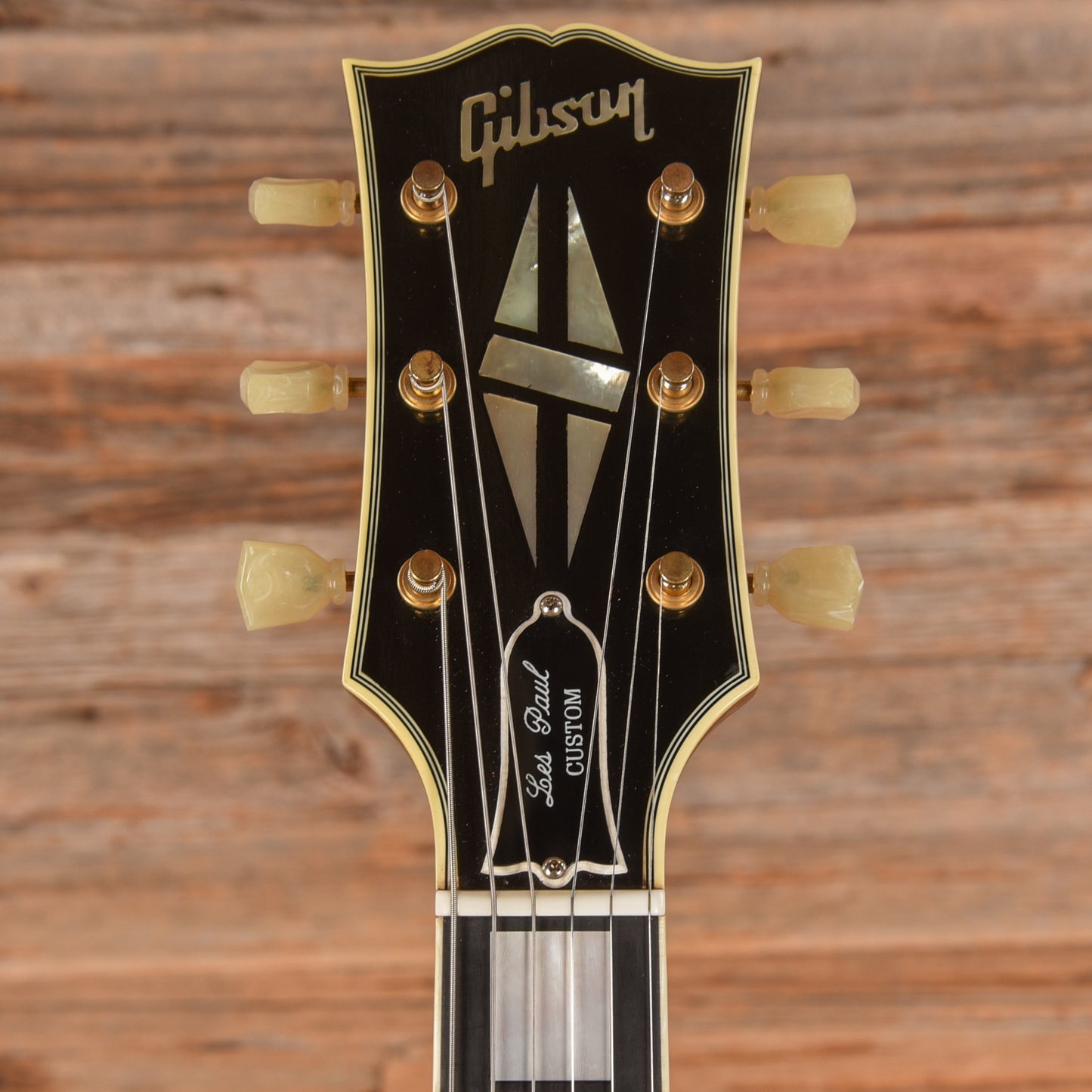 Gibson Custom '54 Les Paul Custom VOS Ebony 2007 Electric Guitars / Solid Body
