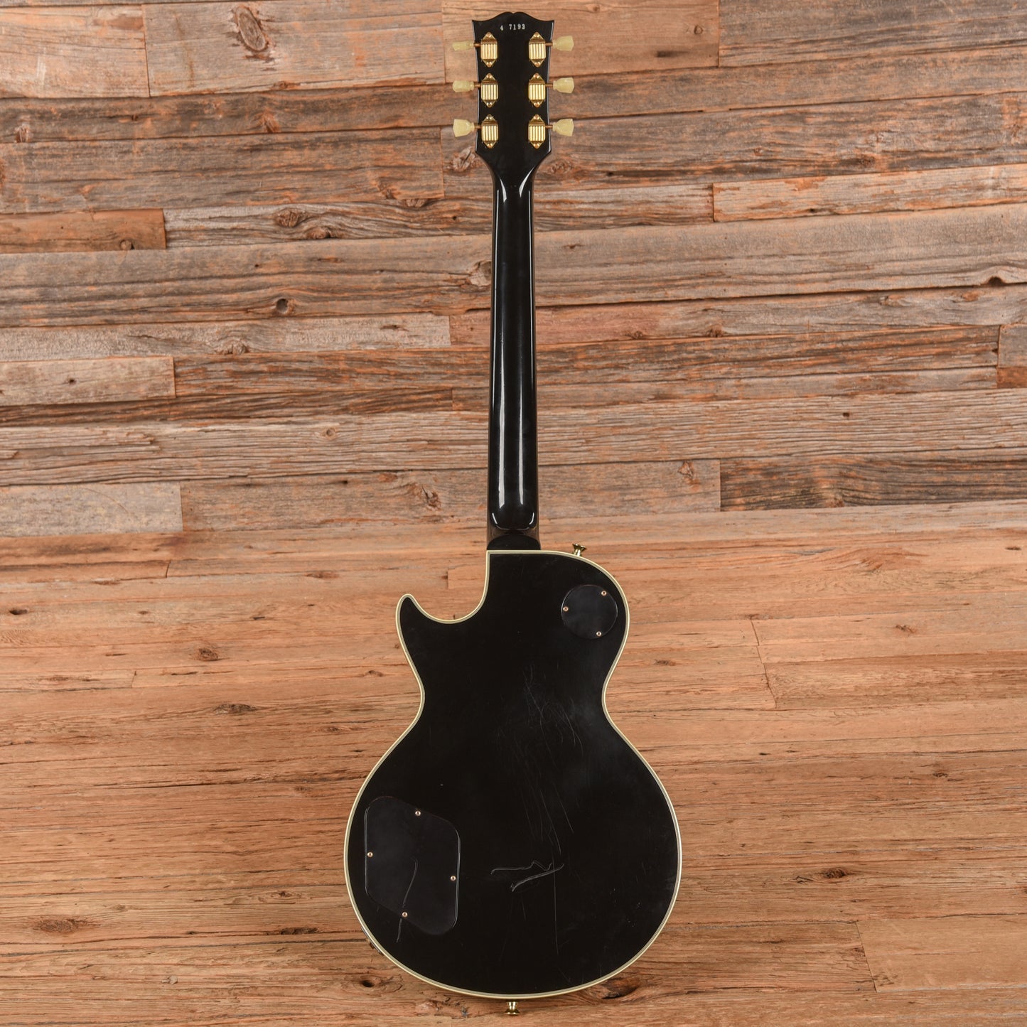 Gibson Custom '54 Les Paul Custom VOS Ebony 2007 Electric Guitars / Solid Body