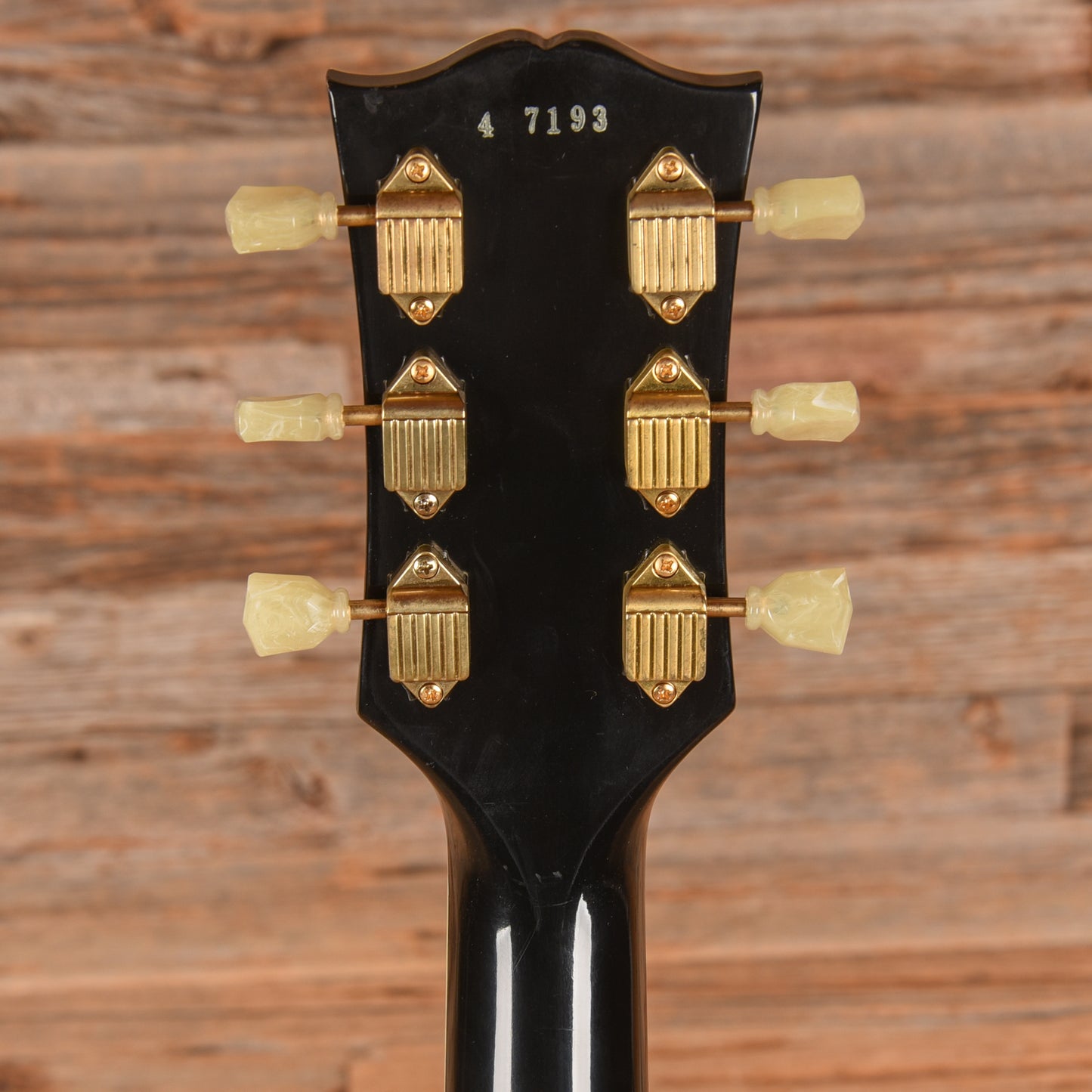 Gibson Custom '54 Les Paul Custom VOS Ebony 2007 Electric Guitars / Solid Body