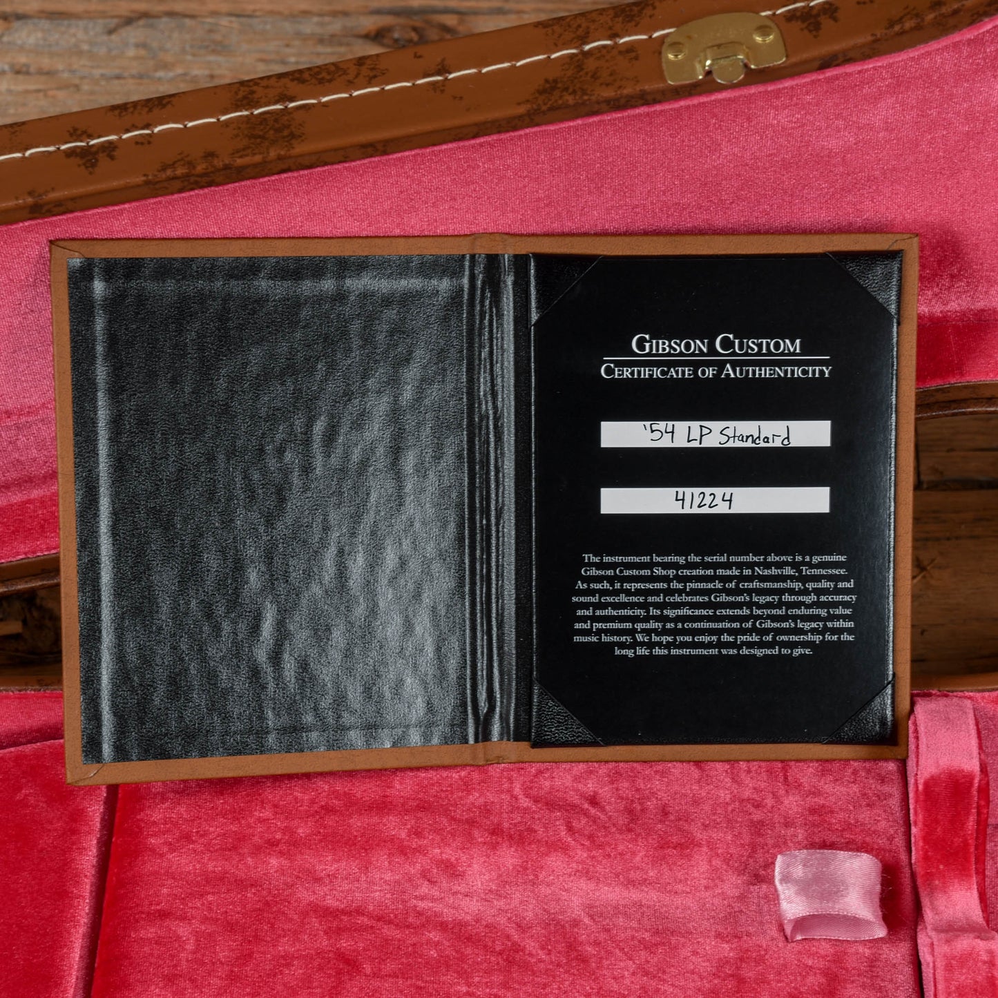 Gibson Custom 54 Les Paul Standard Ebony 2021 Electric Guitars / Solid Body