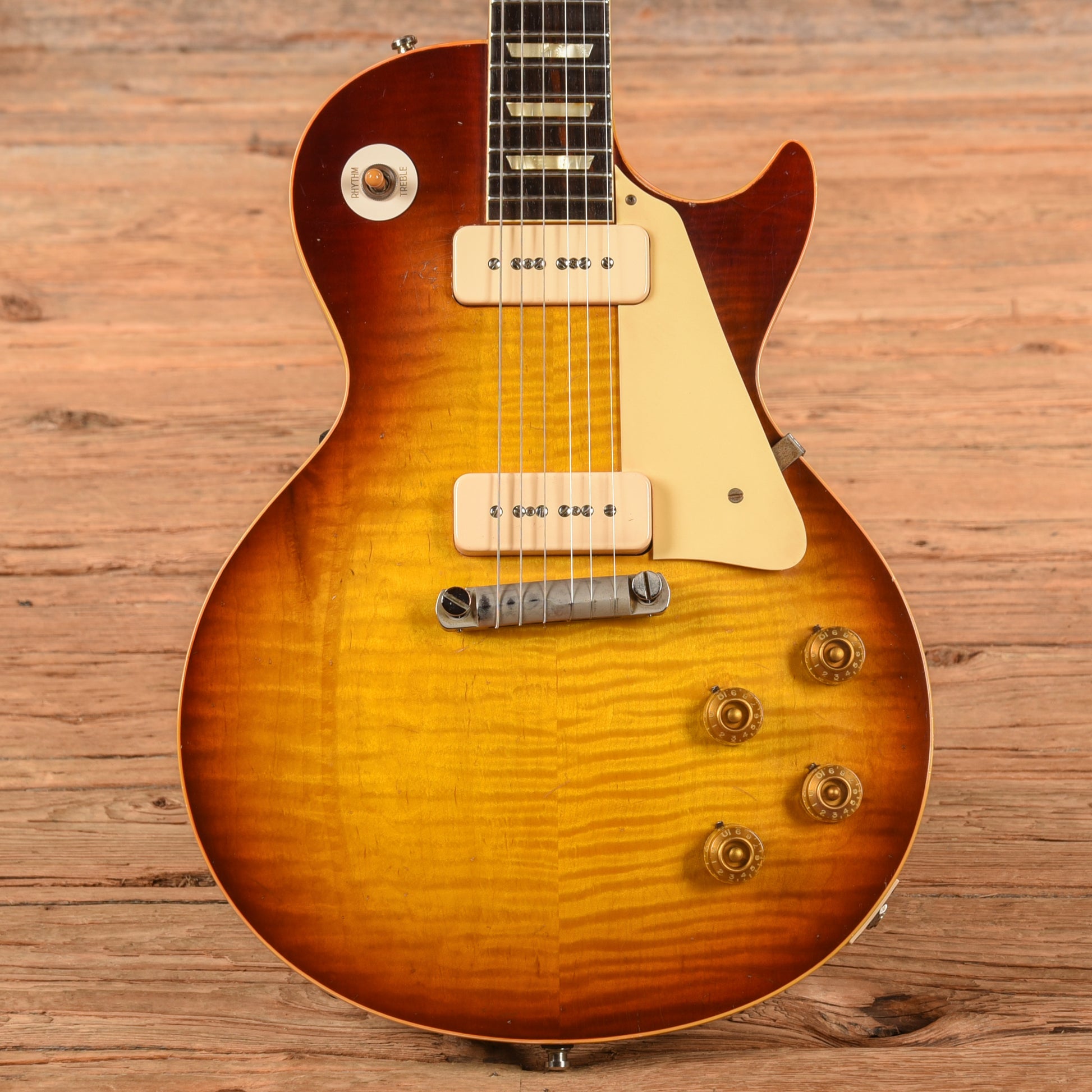Gibson Custom 54 Les Paul Standard Reissue Historic Makeovers Standard Package Sunburst 2007 Electric Guitars / Solid Body