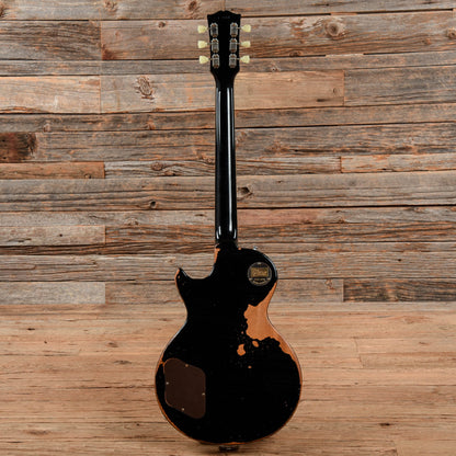 Gibson Custom '56 Les Paul Aged Ebony 2014 Electric Guitars / Solid Body