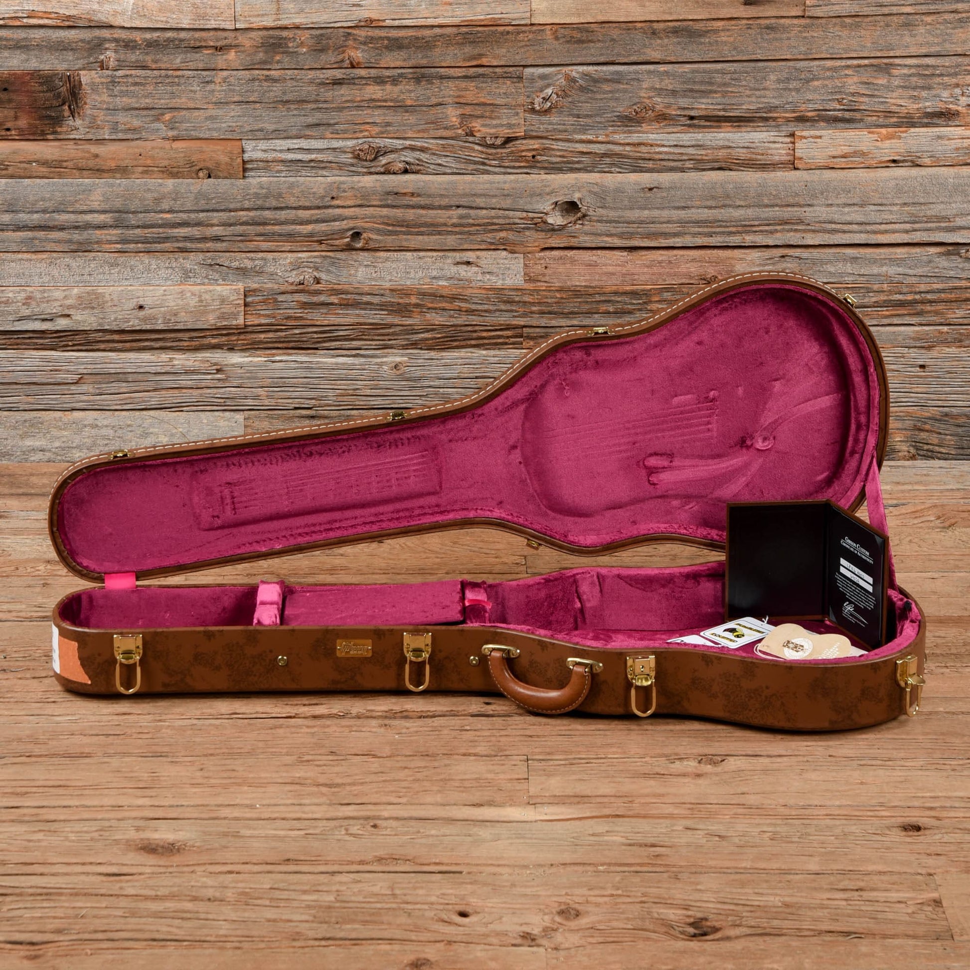 Gibson Custom '56 Les Paul Aged Ebony 2014 Electric Guitars / Solid Body