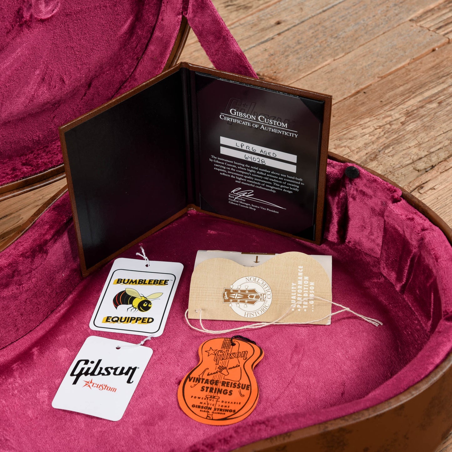 Gibson Custom '56 Les Paul Aged Ebony 2014 Electric Guitars / Solid Body