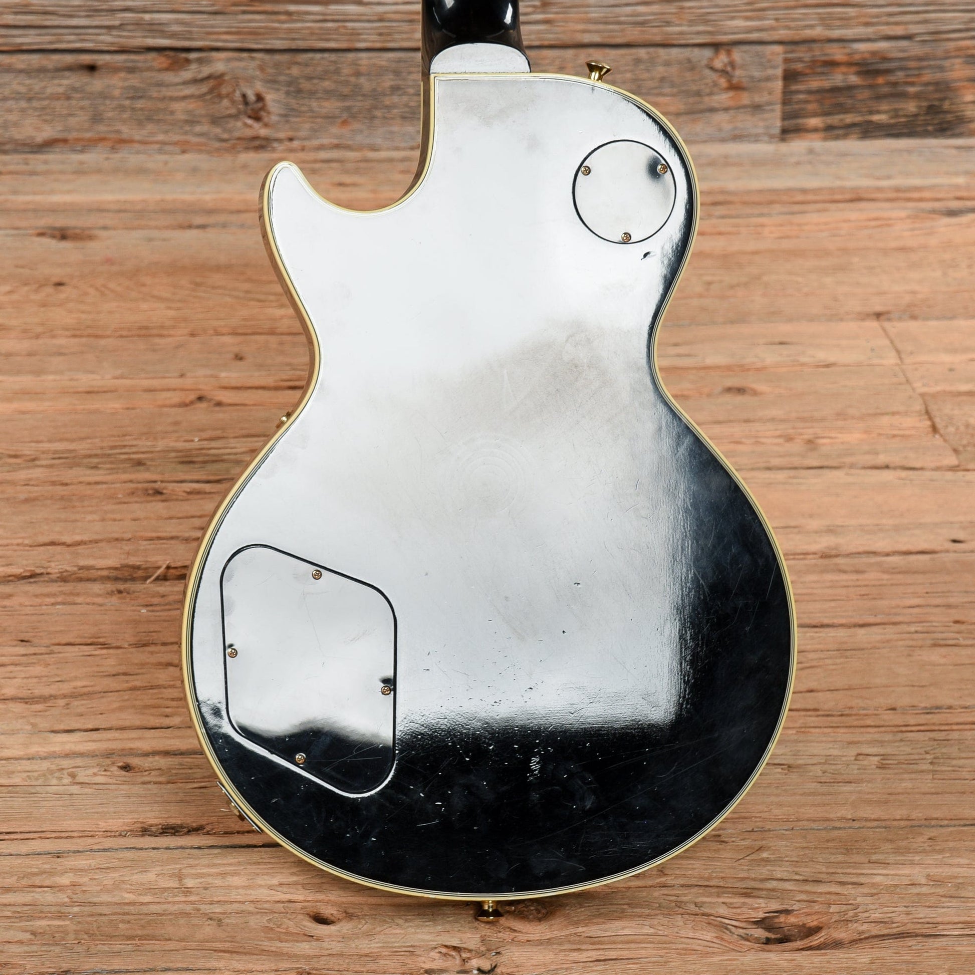 Gibson Custom '57 Les Paul Custom 3-Pickup Ebony 2008 Electric Guitars / Solid Body