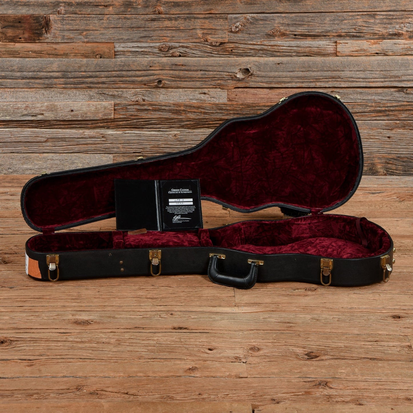 Gibson Custom '57 Les Paul Custom 3-Pickup Ebony 2008 Electric Guitars / Solid Body