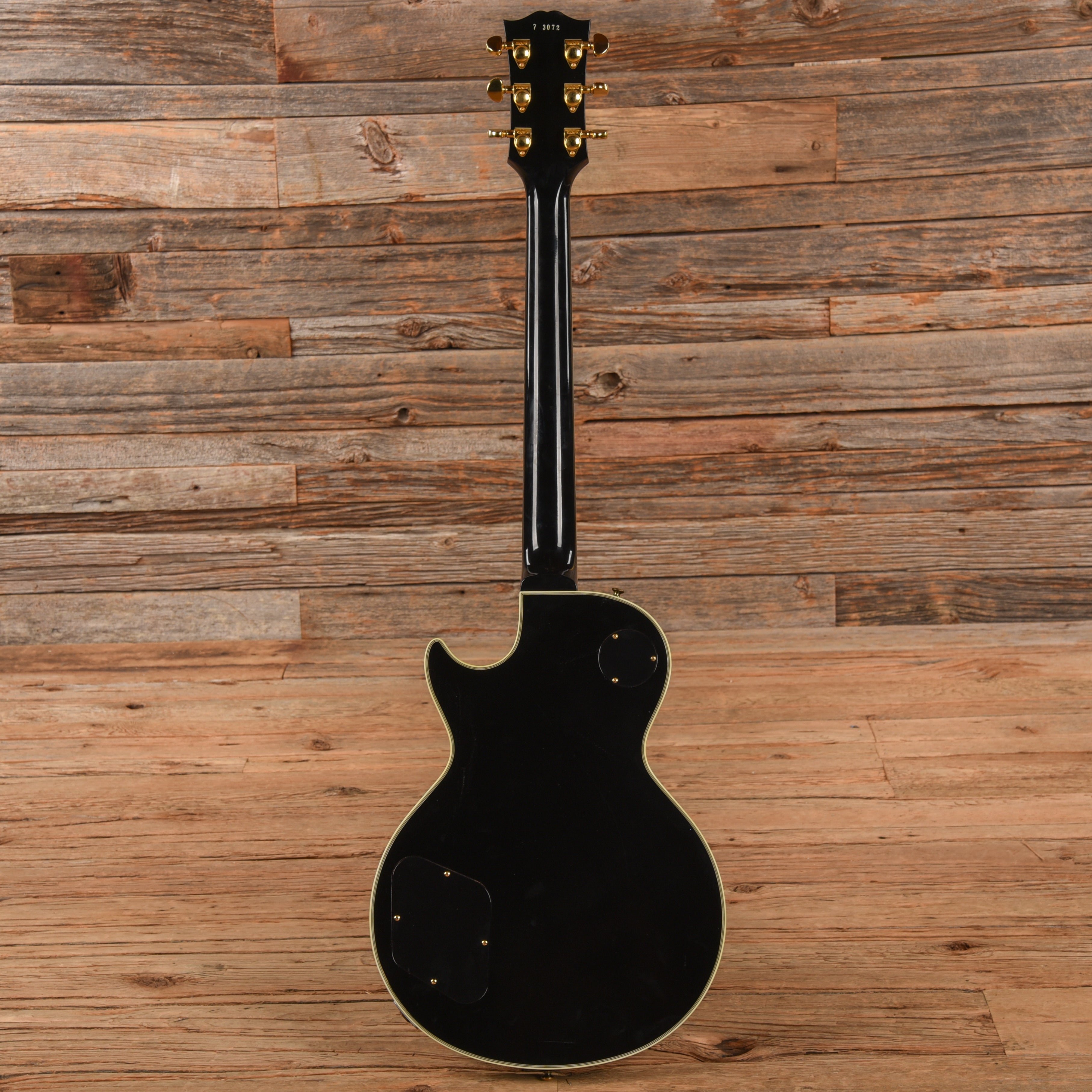 Gibson Custom '57 Les Paul Custom Reissue Ebony 2003 Electric Guitars / Solid Body