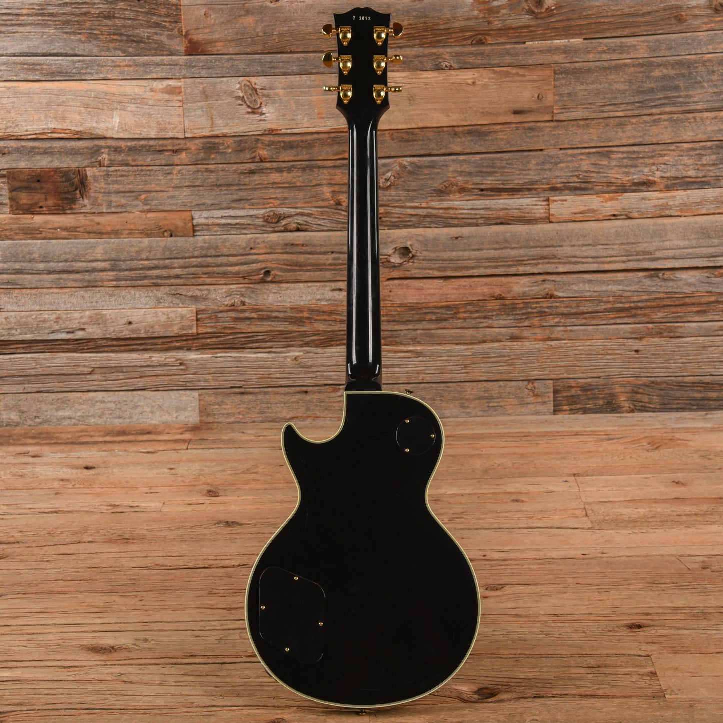 Gibson Custom '57 Les Paul Custom Reissue Ebony 2003 Electric Guitars / Solid Body
