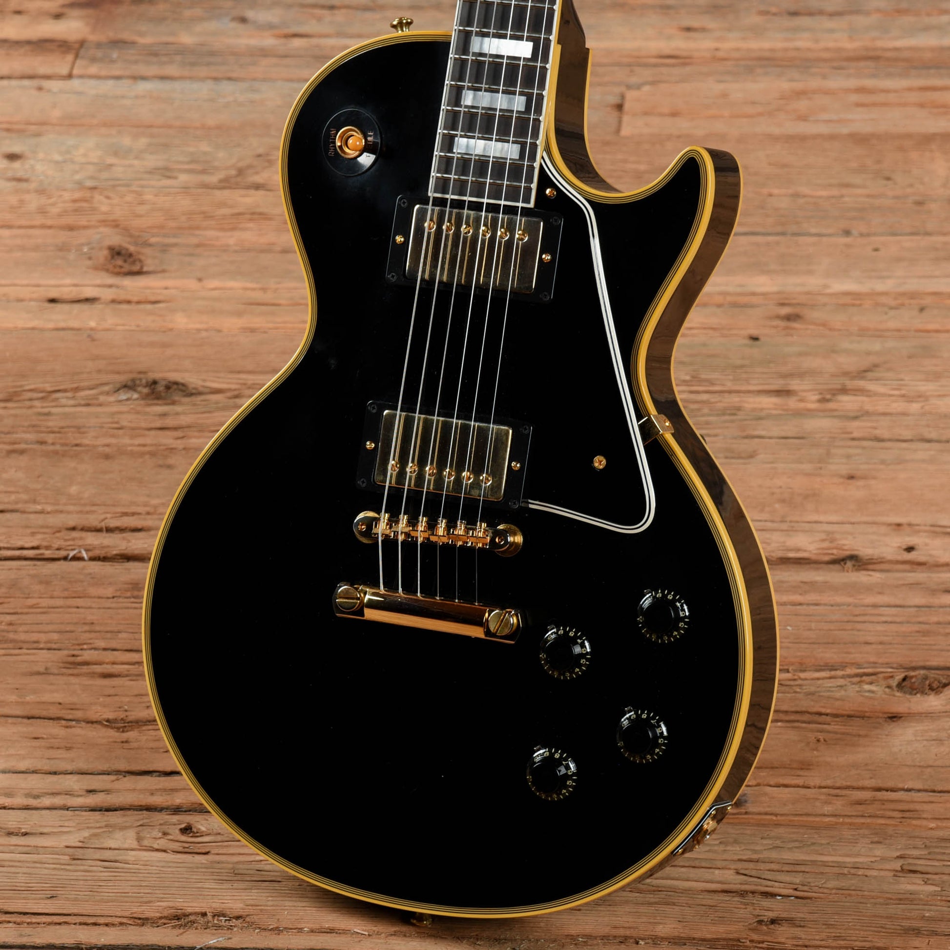 Gibson Custom 57 Les Paul Custom Reissue Ebony 2022 Electric Guitars / Solid Body