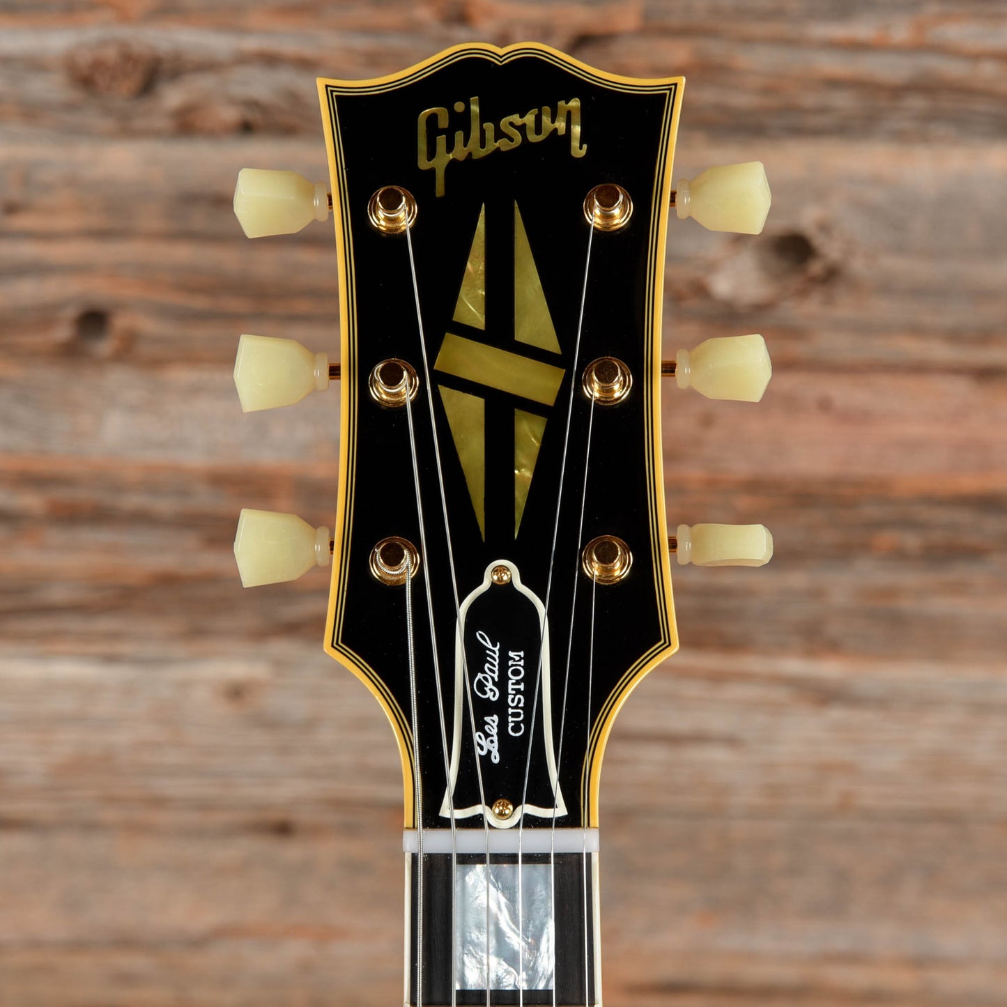 Gibson Custom 57 Les Paul Custom Reissue Ebony 2022 Electric Guitars / Solid Body