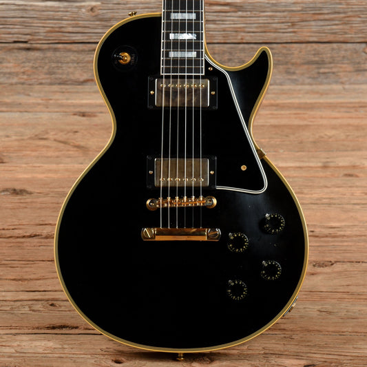 Gibson Custom '57 Les Paul Custom Reissue VOS Ebony 2022 Electric Guitars / Solid Body