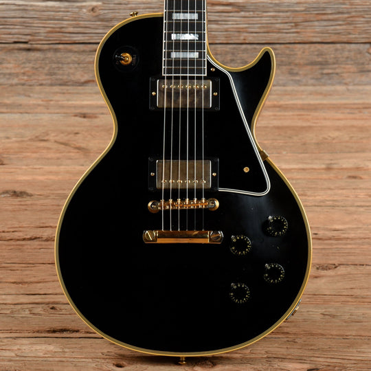 Gibson Custom '57 Les Paul Custom Reissue VOS Ebony 2022 Electric Guitars / Solid Body