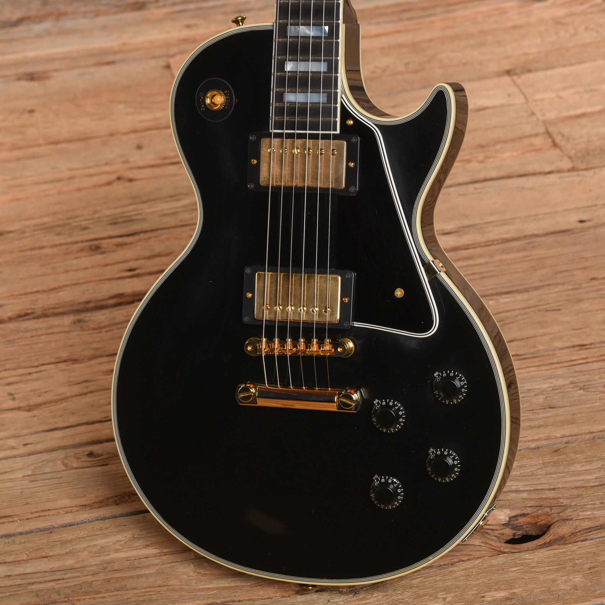 Gibson Custom 57 Les Paul Custom VOS Ebony 2020 Electric Guitars / Solid Body