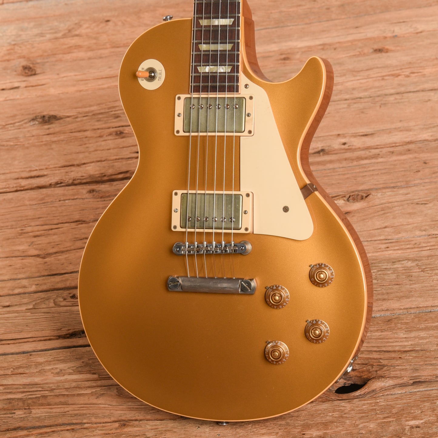 Gibson Custom '57 Les Paul Goldtop Reissue Goldtop 2011 Electric Guitars / Solid Body
