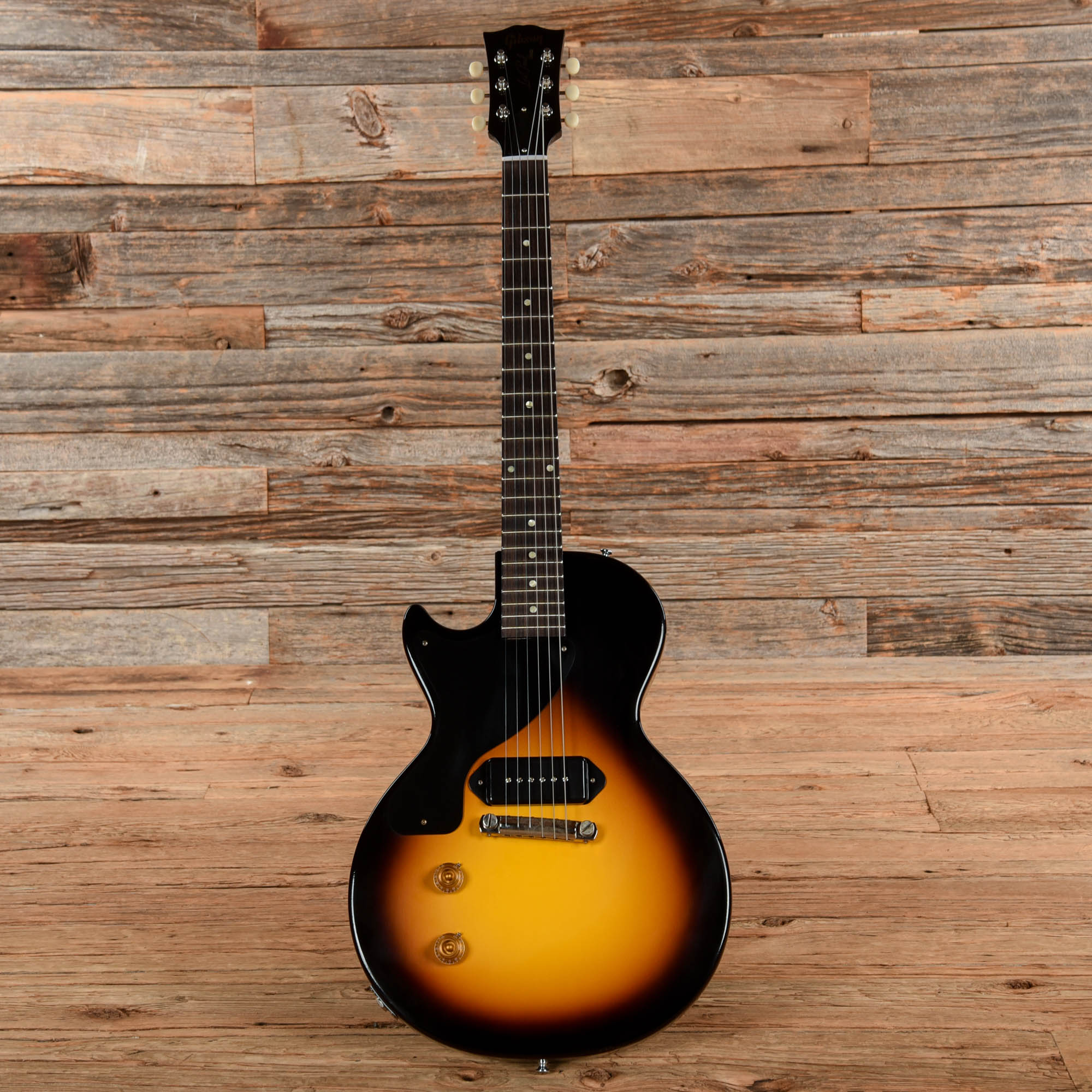 Gibson Custom '57 Les Paul Junior Reissue Sunburst Electric Guitars / Solid Body
