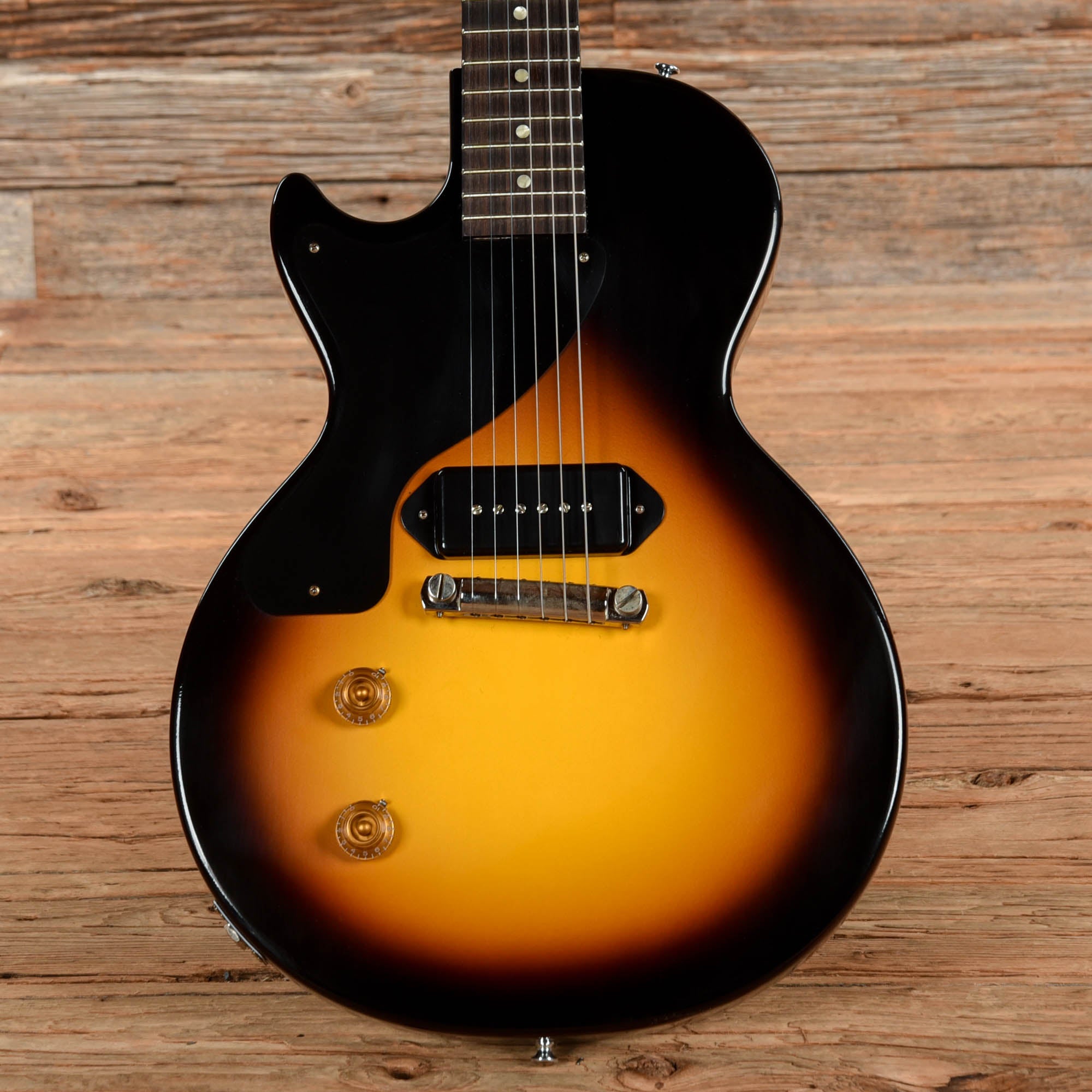 Gibson Custom '57 Les Paul Junior Reissue Sunburst Electric Guitars / Solid Body