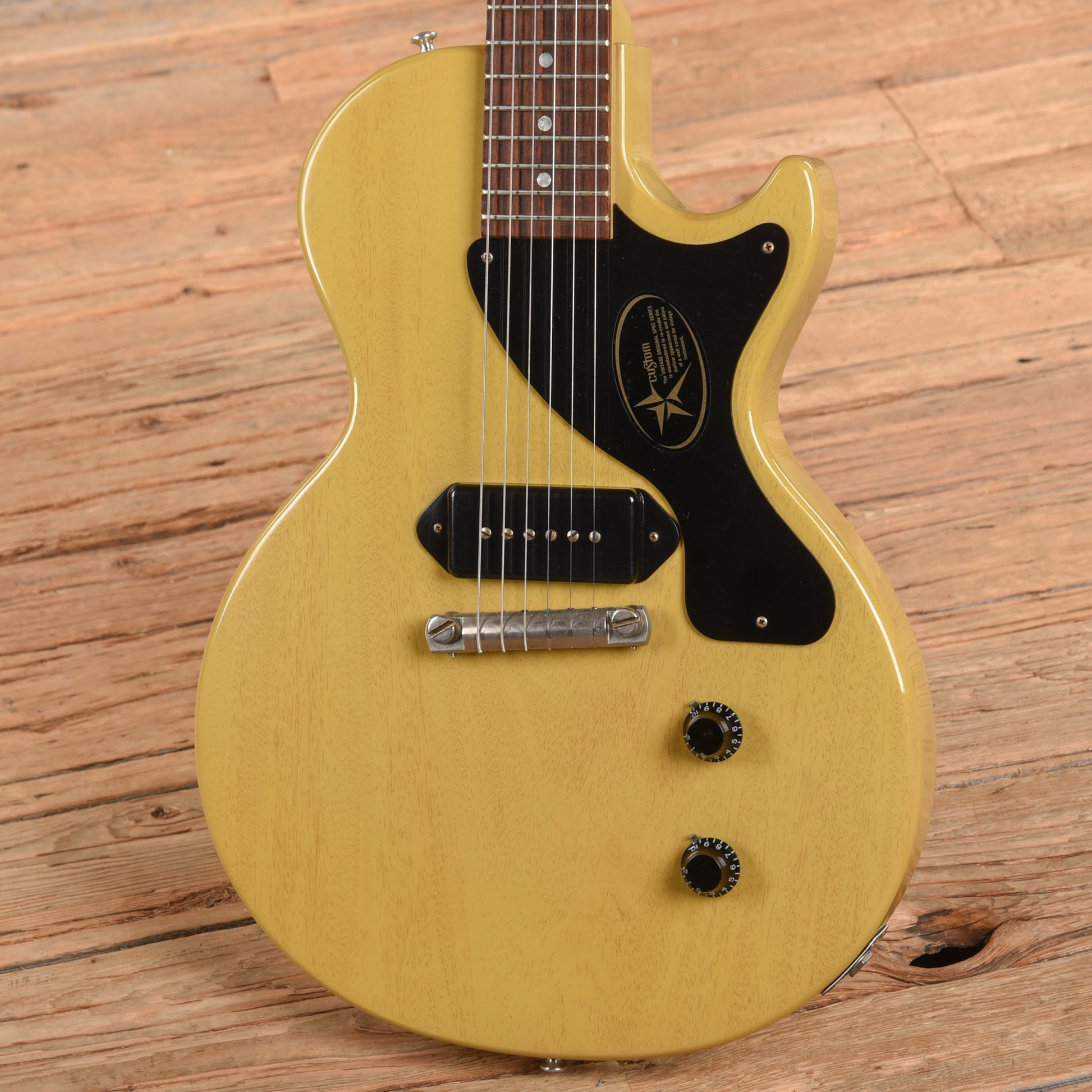 Gibson Custom '57 Les Paul Junior TV Yellow 2011 Electric Guitars / Solid Body