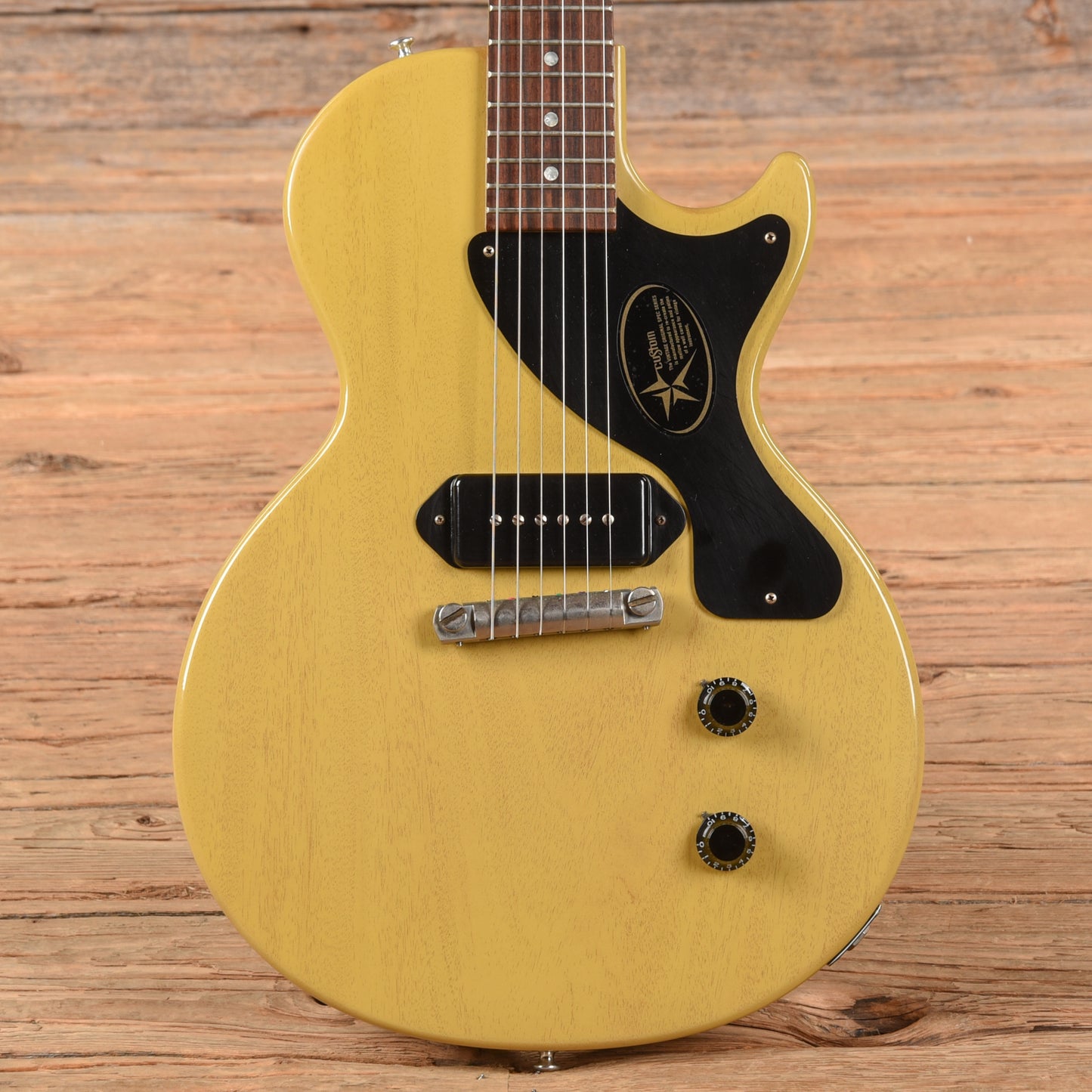 Gibson Custom '57 Les Paul Junior TV Yellow 2011 Electric Guitars / Solid Body