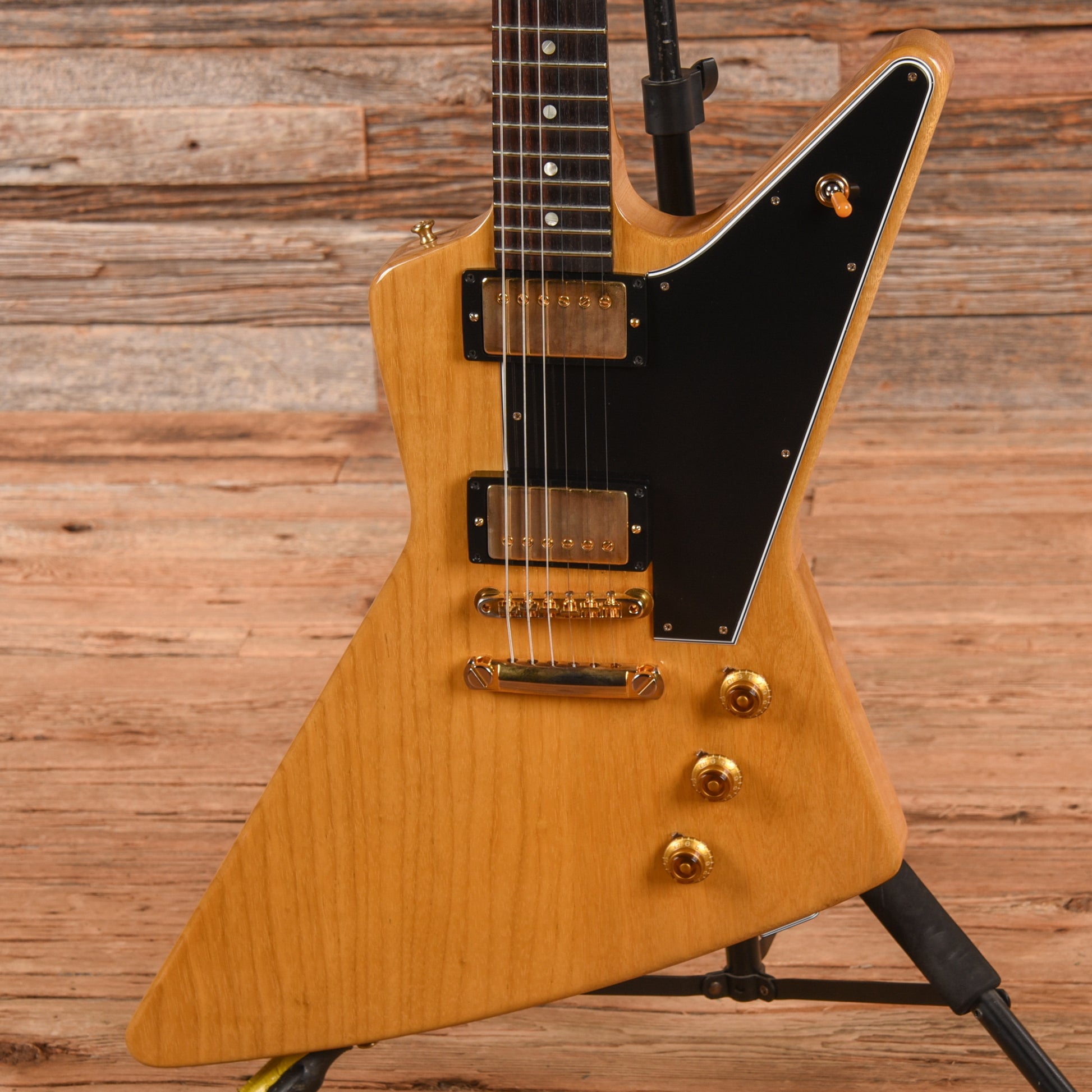 Gibson Custom '58 Explorer 2023, Korina Natural 2024 Electric Guitars / Solid Body