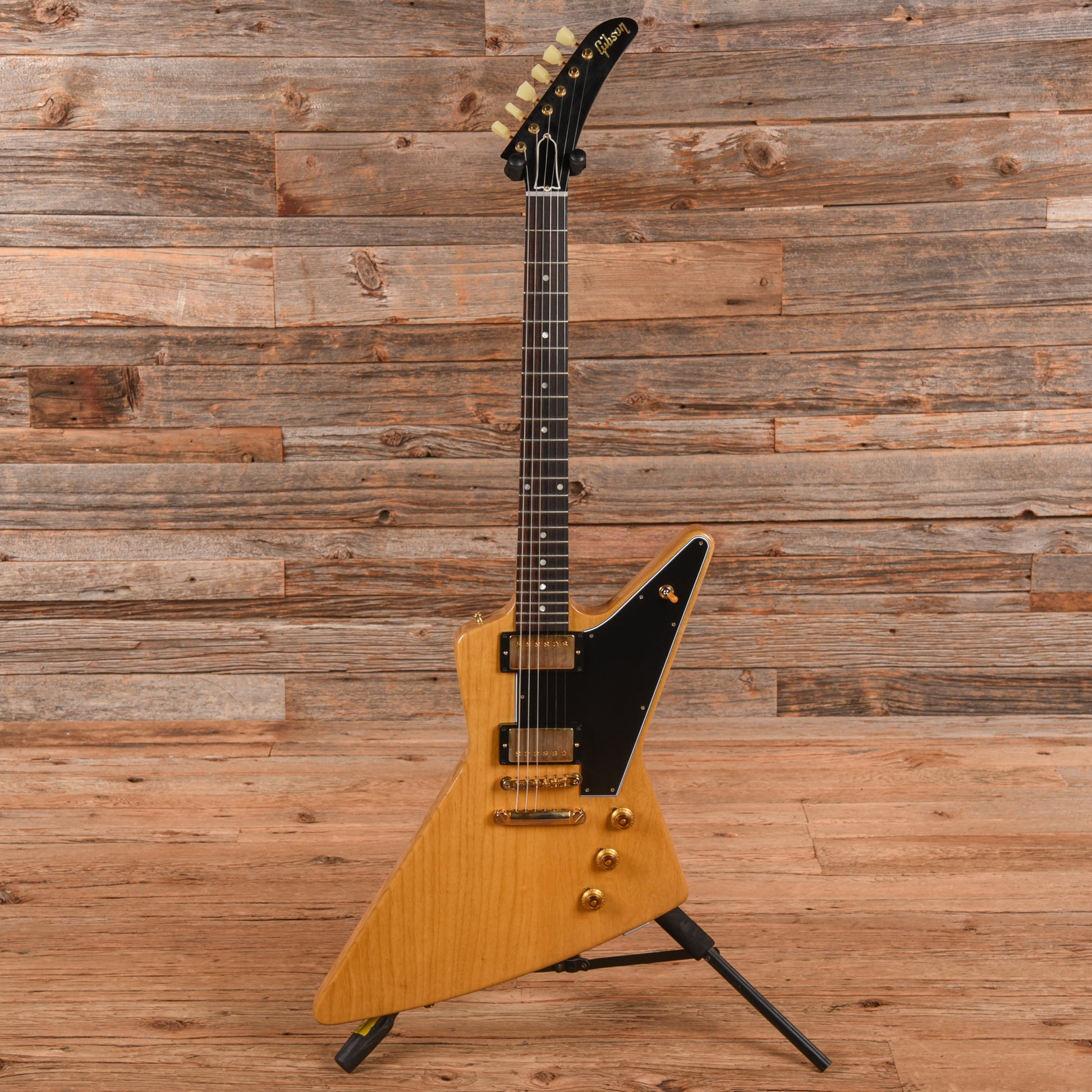 Gibson Custom '58 Explorer 2023, Korina Natural 2024 Electric Guitars / Solid Body