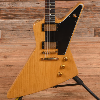 Gibson Custom '58 Explorer 2023, Korina Natural 2024 Electric Guitars / Solid Body