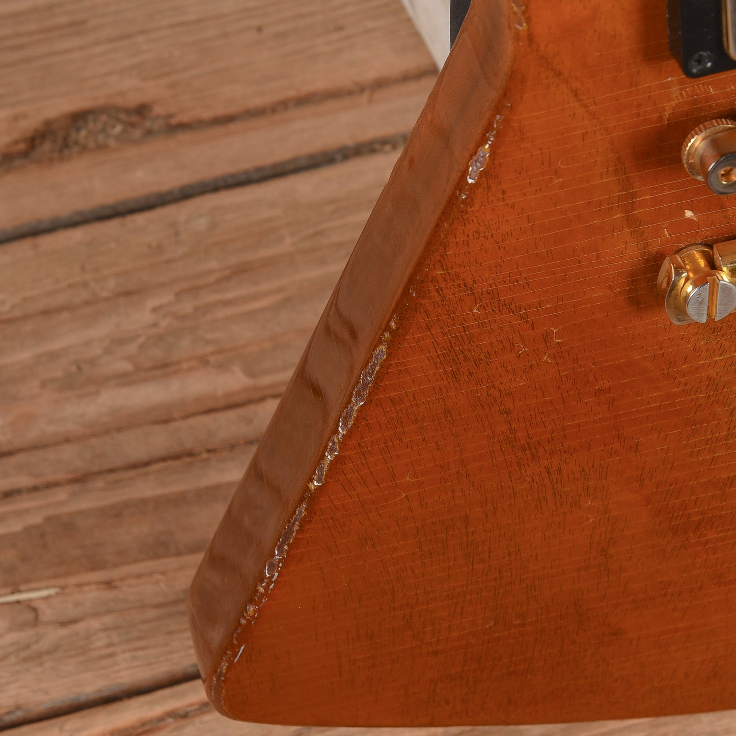 Gibson Custom '58 Explorer Aged "Clapton Cut" Natural 2018 Electric Guitars / Solid Body