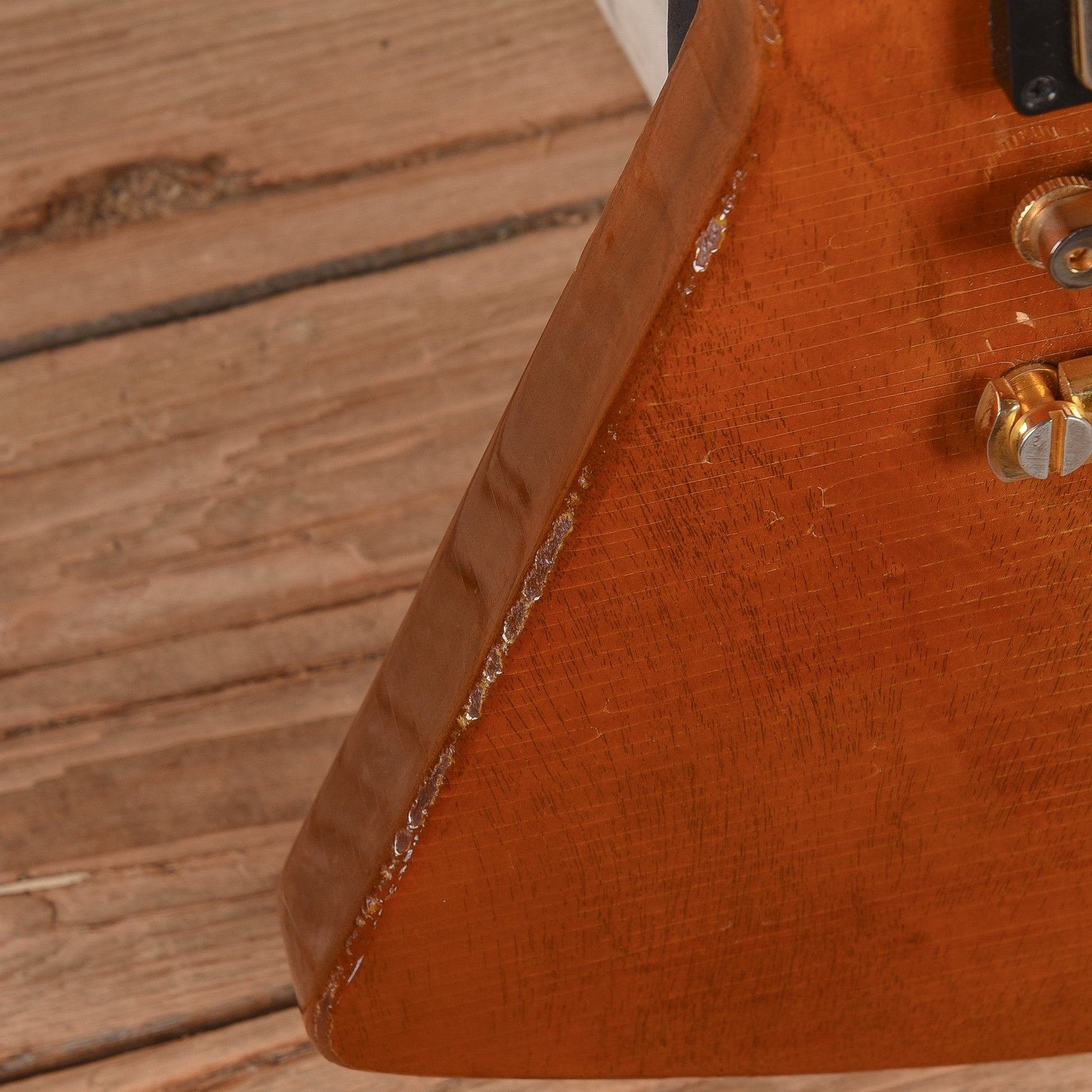 Gibson Custom '58 Explorer Aged "Clapton Cut" Natural 2018 Electric Guitars / Solid Body