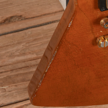Gibson Custom '58 Explorer Aged "Clapton Cut" Natural 2018 Electric Guitars / Solid Body