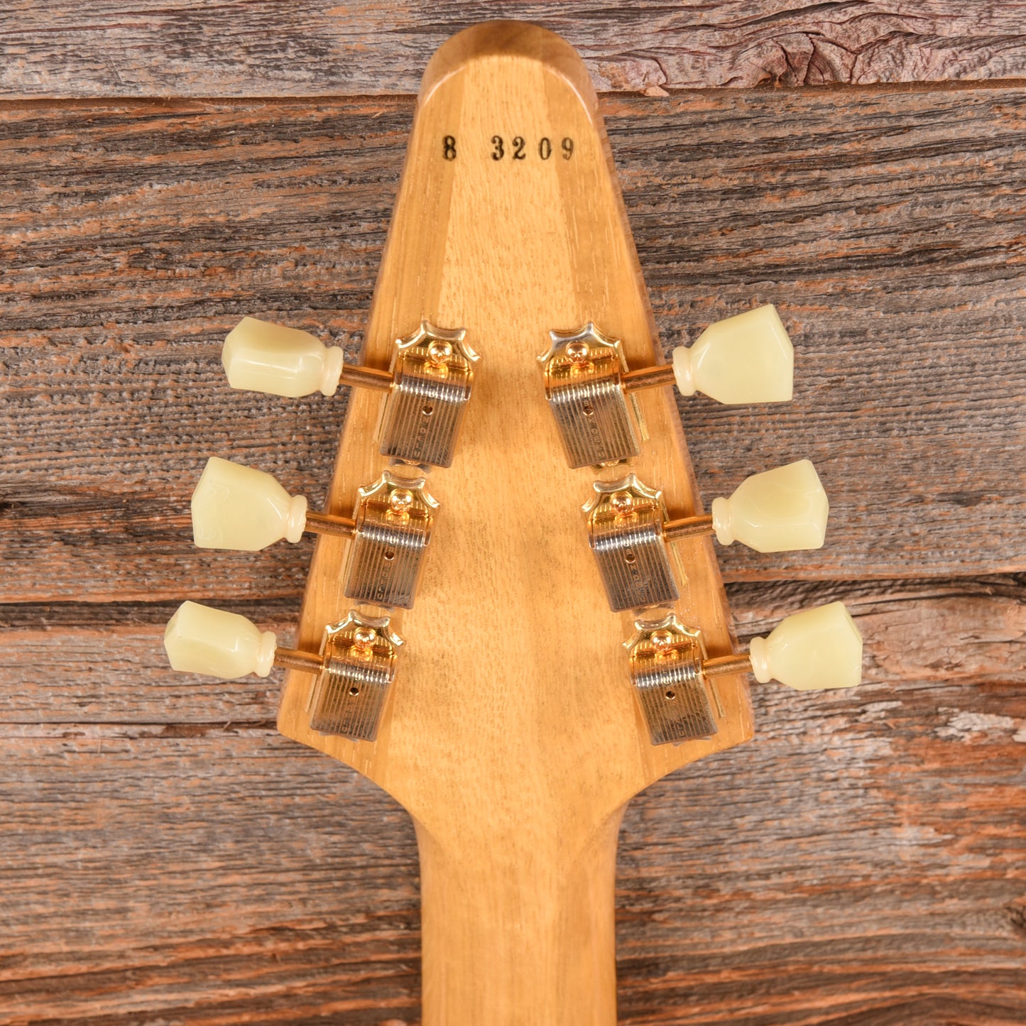 Gibson Custom '58 Korina Flying V Natural 2023 Electric Guitars / Solid Body