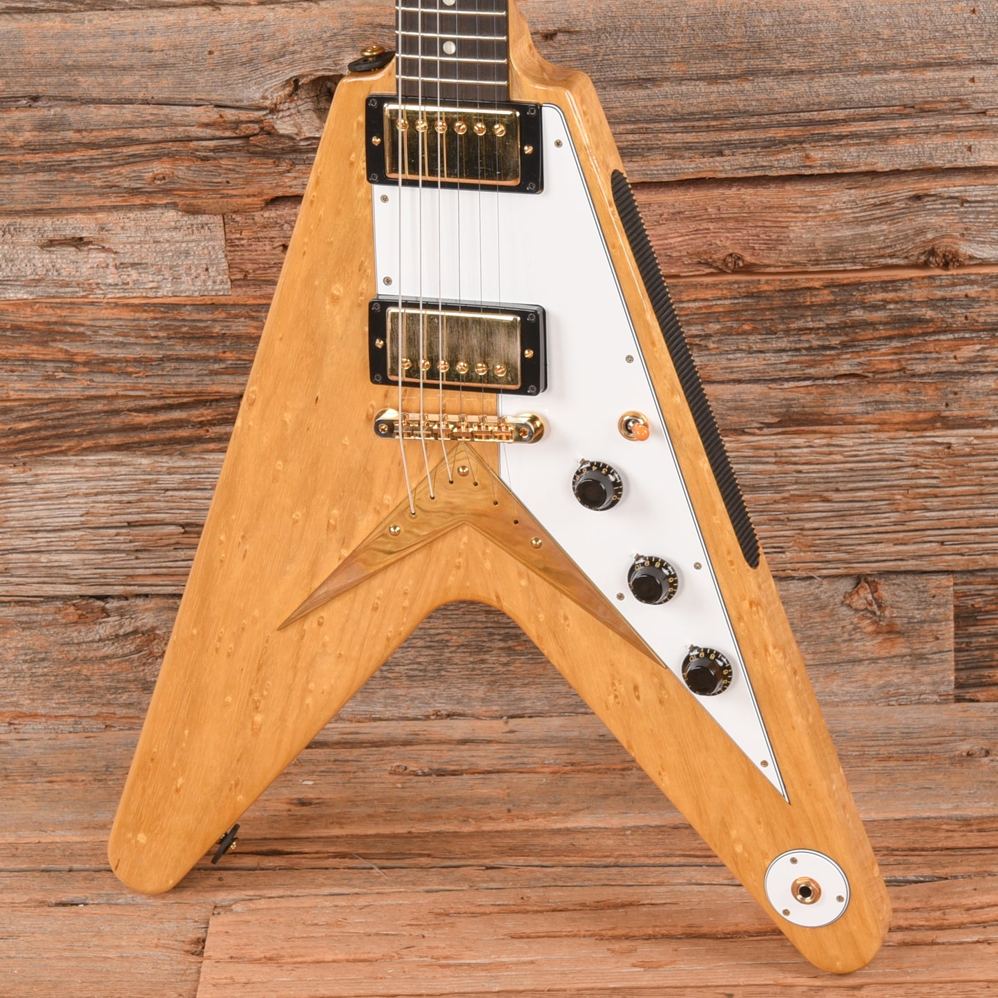 Gibson Custom '58 Korina Flying V Natural 2023 Electric Guitars / Solid Body
