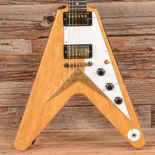 Gibson Custom '58 Korina Flying V Natural 2023 Electric Guitars / Solid Body