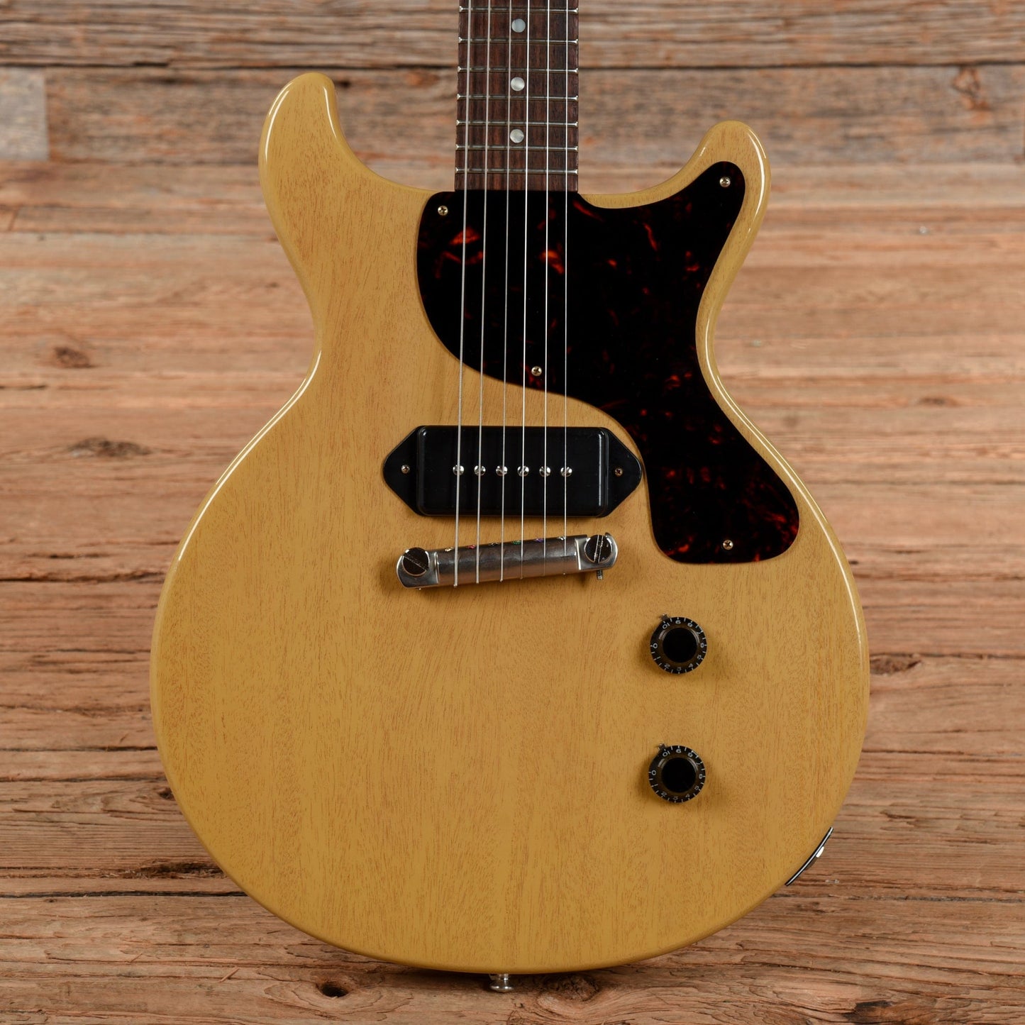 Gibson Custom 58 Les Paul Junior Double Cut TV Yellow 2021 Electric Guitars / Solid Body