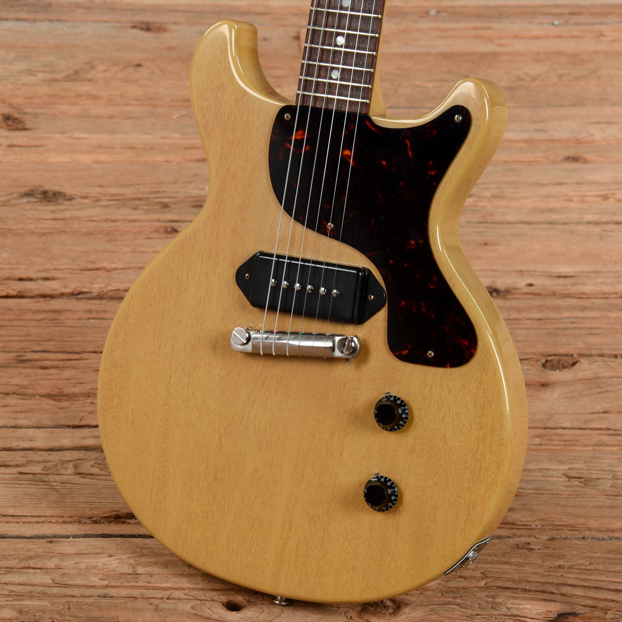 Gibson Custom 58 Les Paul Junior Double Cut TV Yellow 2021 Electric Guitars / Solid Body