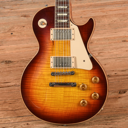 Gibson Custom '58 Les Paul Standard Chambered Reissue Sunburst 2005 Electric Guitars / Solid Body