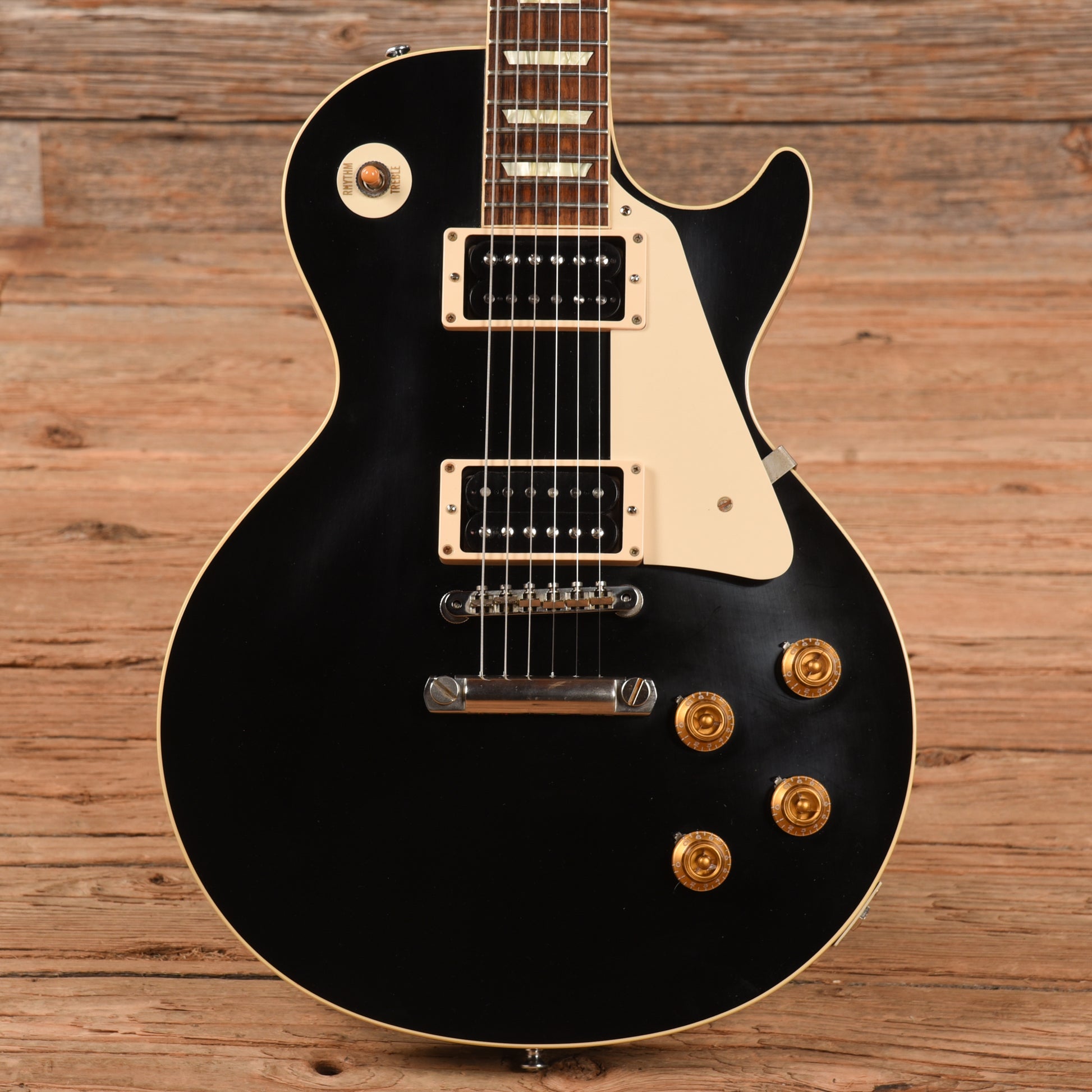 Gibson Custom '58 Les Paul Standard Reissue Black 2016 Electric Guitars / Solid Body
