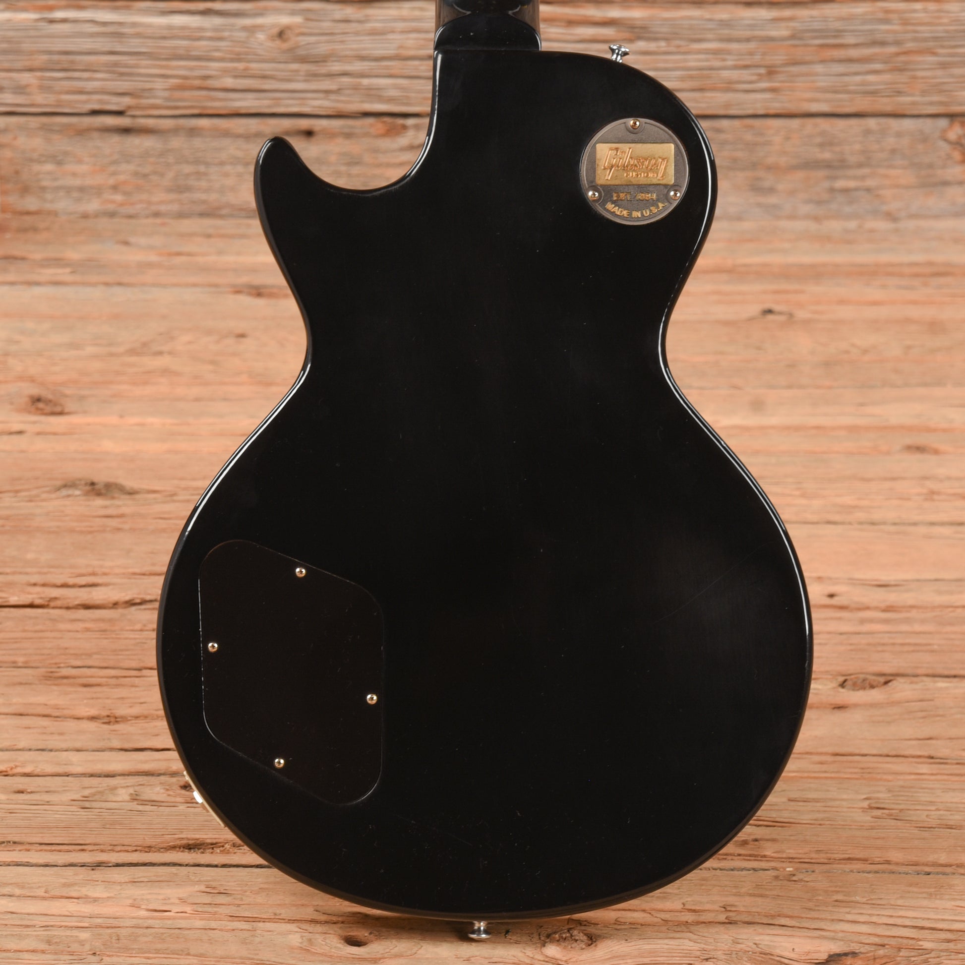 Gibson Custom '58 Les Paul Standard Reissue Black 2016 Electric Guitars / Solid Body