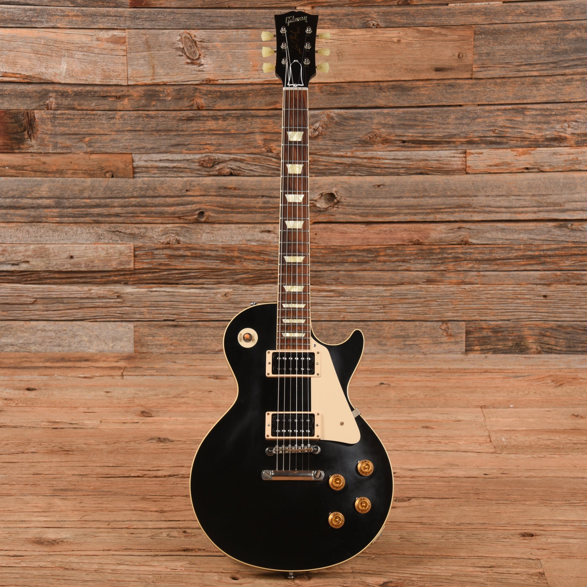 Gibson Custom '58 Les Paul Standard Reissue Black 2016 Electric Guitars / Solid Body