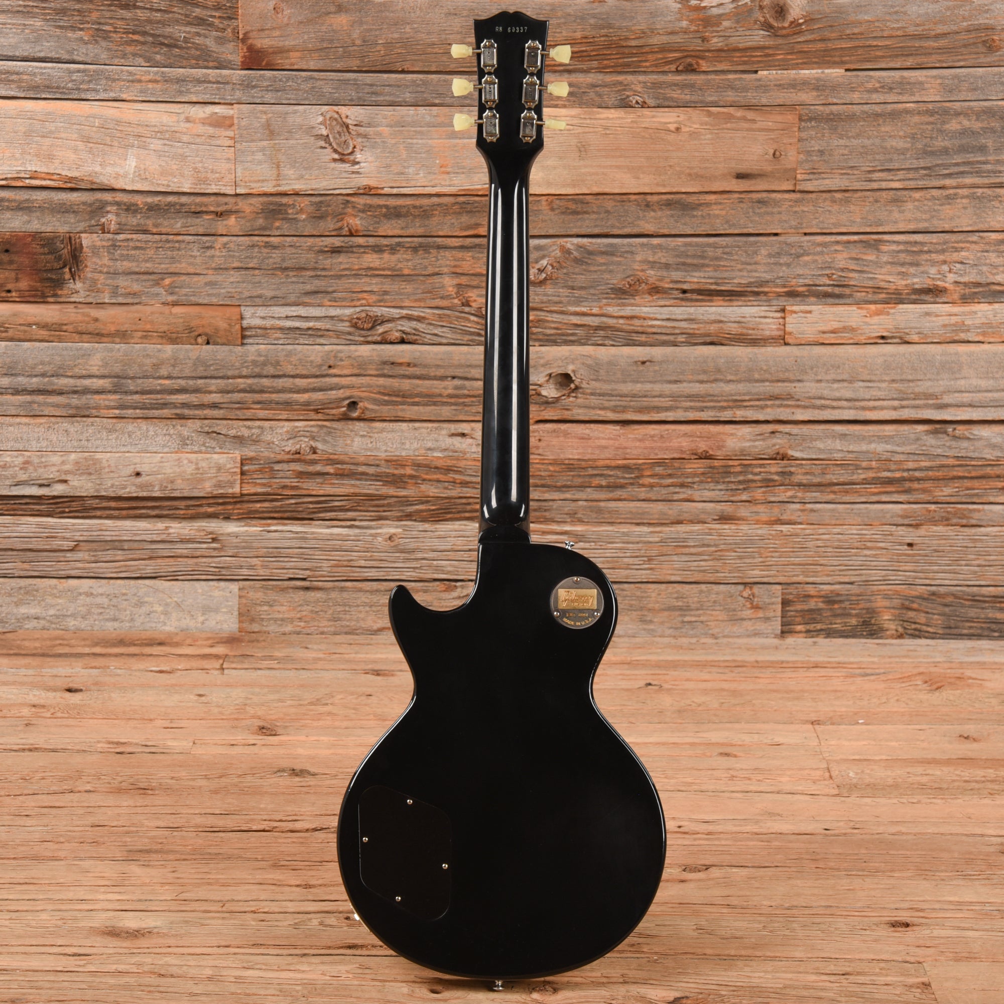Gibson Custom '58 Les Paul Standard Reissue Black 2016 Electric Guitars / Solid Body