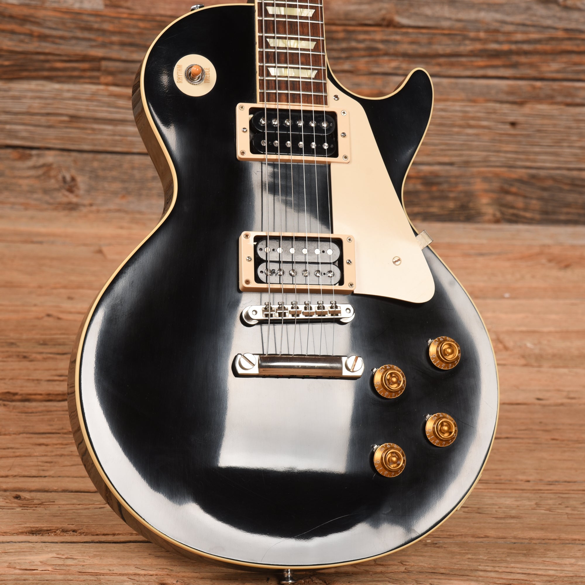 Gibson Custom '58 Les Paul Standard Reissue Black 2016 Electric Guitars / Solid Body